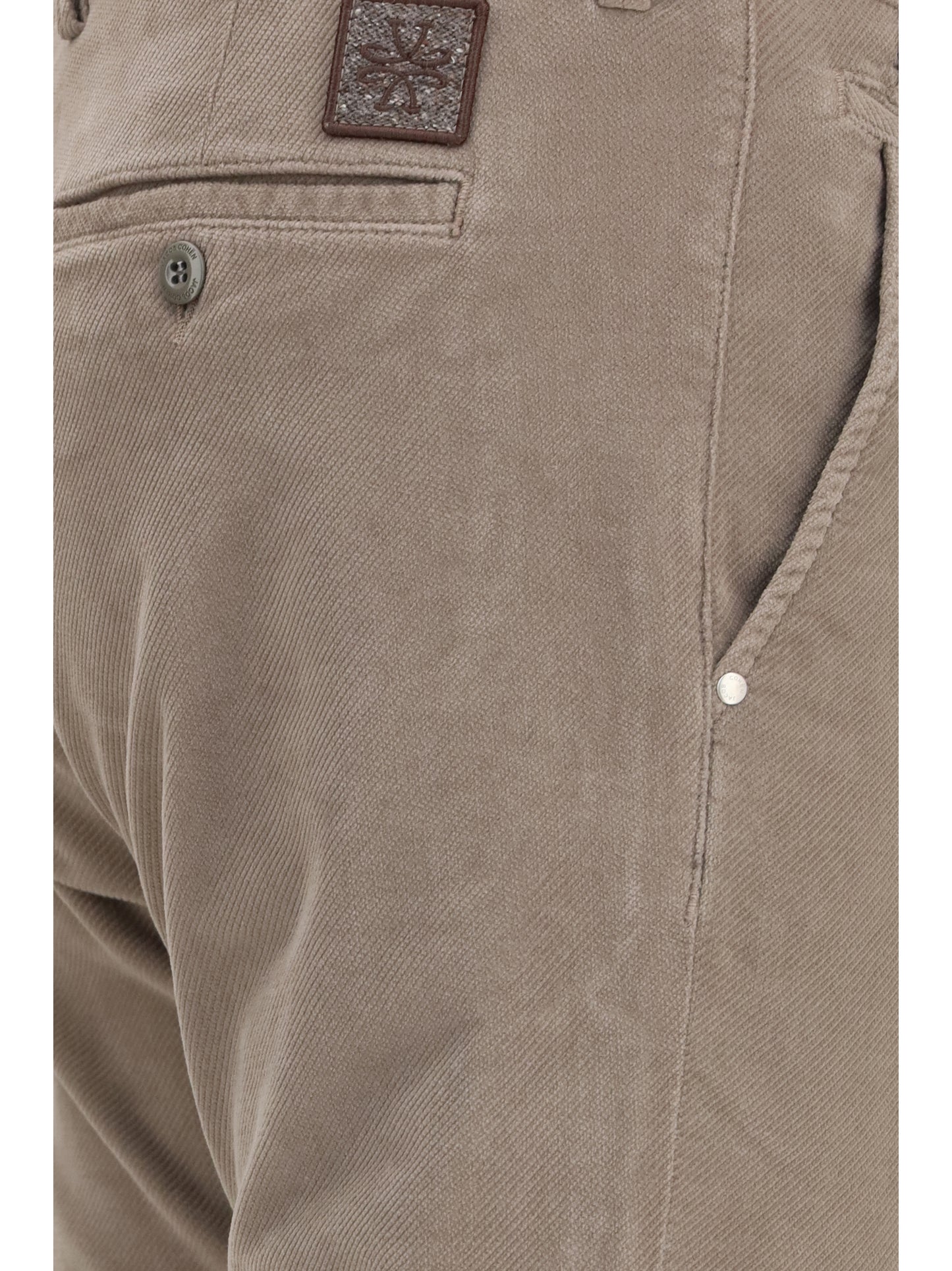 Jacob Cohen Men Bobby Slim Chino Pants In Stretch Cotton Gabardine JACOB COHEN