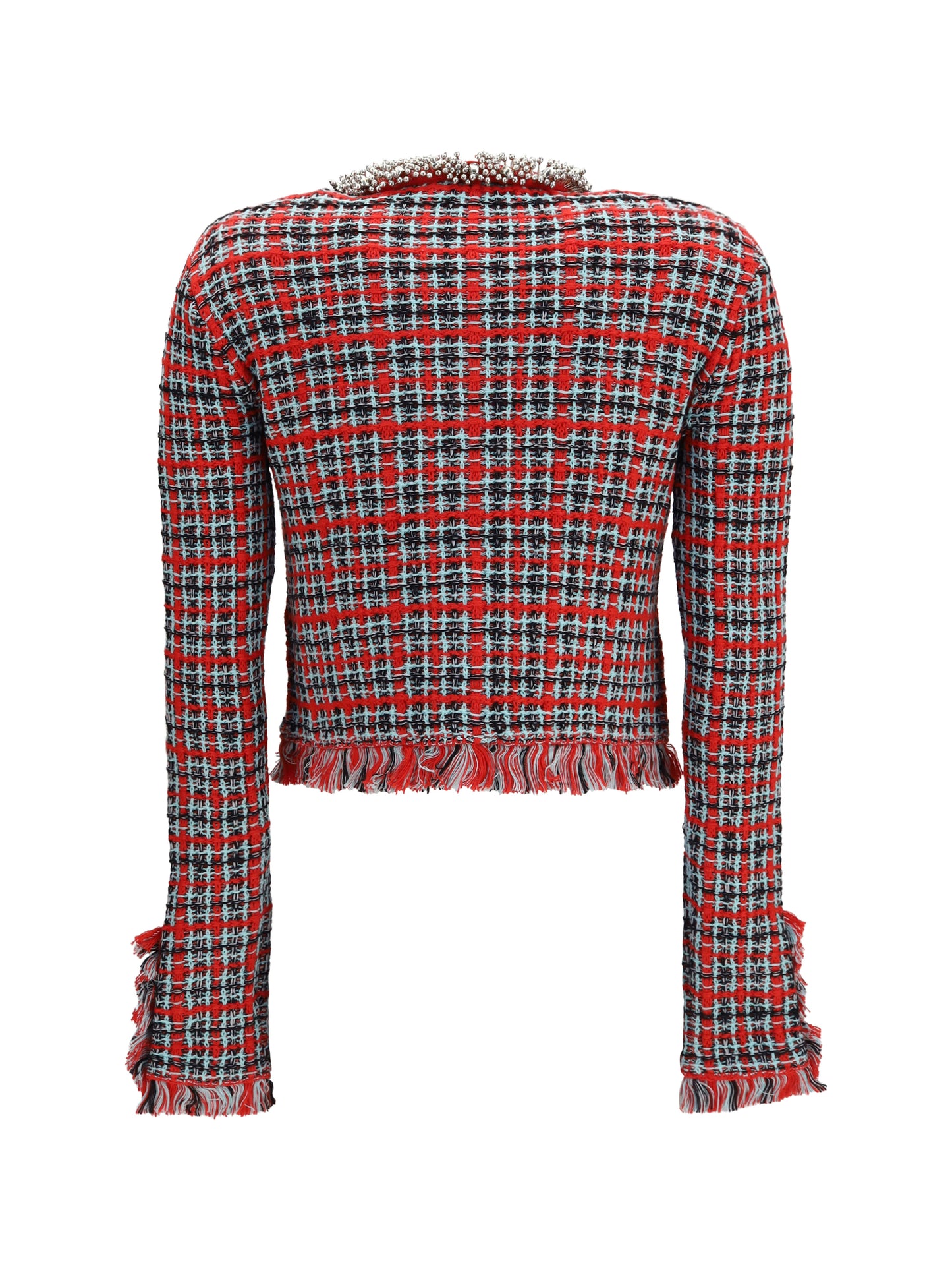 Self-Portrait Women Cotton And Wool Blend Bouclé Jacket SELF-PORTRAIT