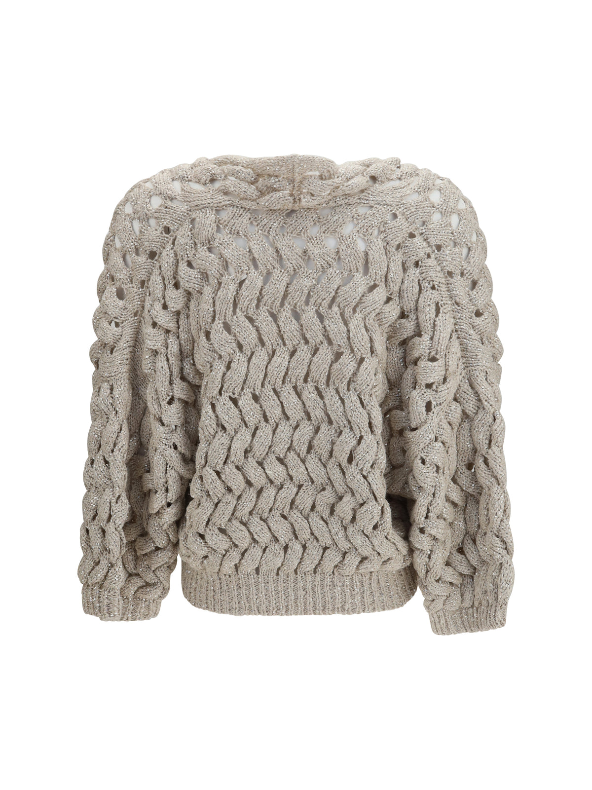Brunello Cucinelli Women Openwork Sequin Cardigan BRUNELLO CUCINELLI