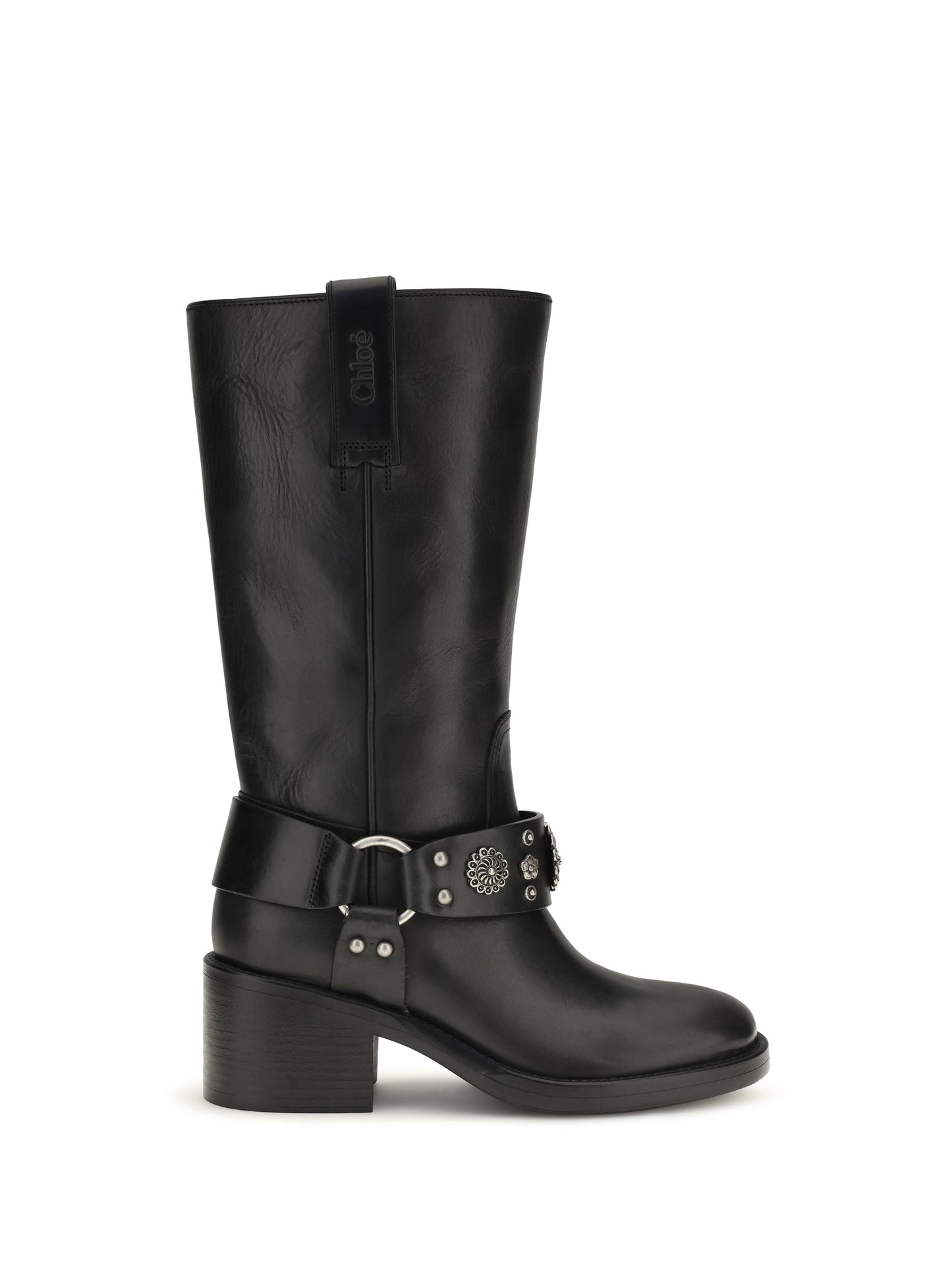 Chloé Women Dakota Buckle Knee-High Boots CHLOE