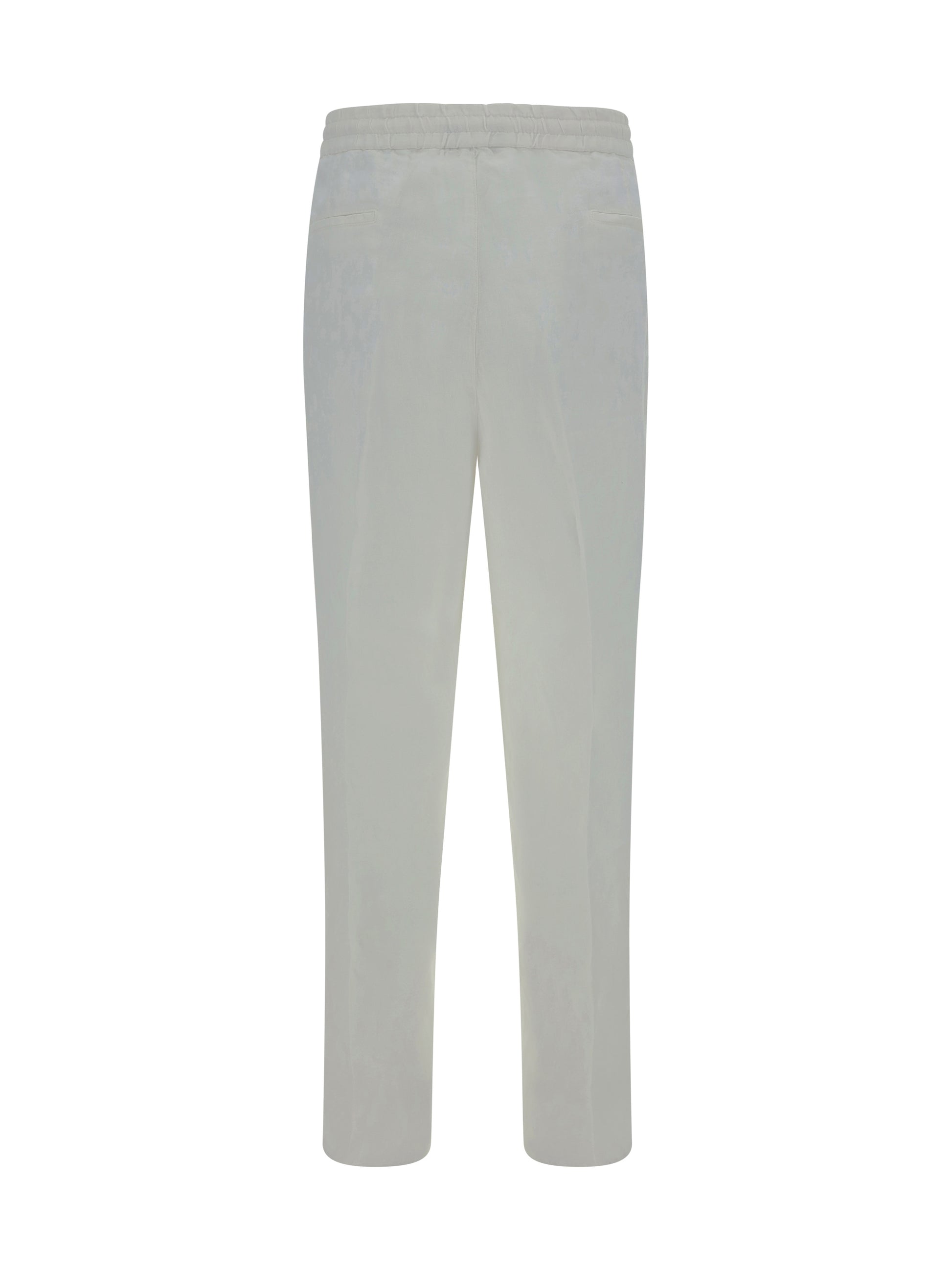 Brunello Cucinelli Men Linen Pants BRUNELLO CUCINELLI