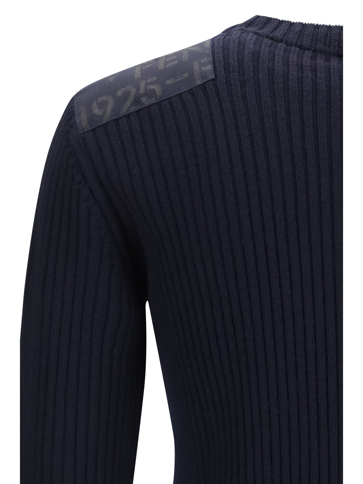 Fendi Men Ribbed Wool Sweater FENDI