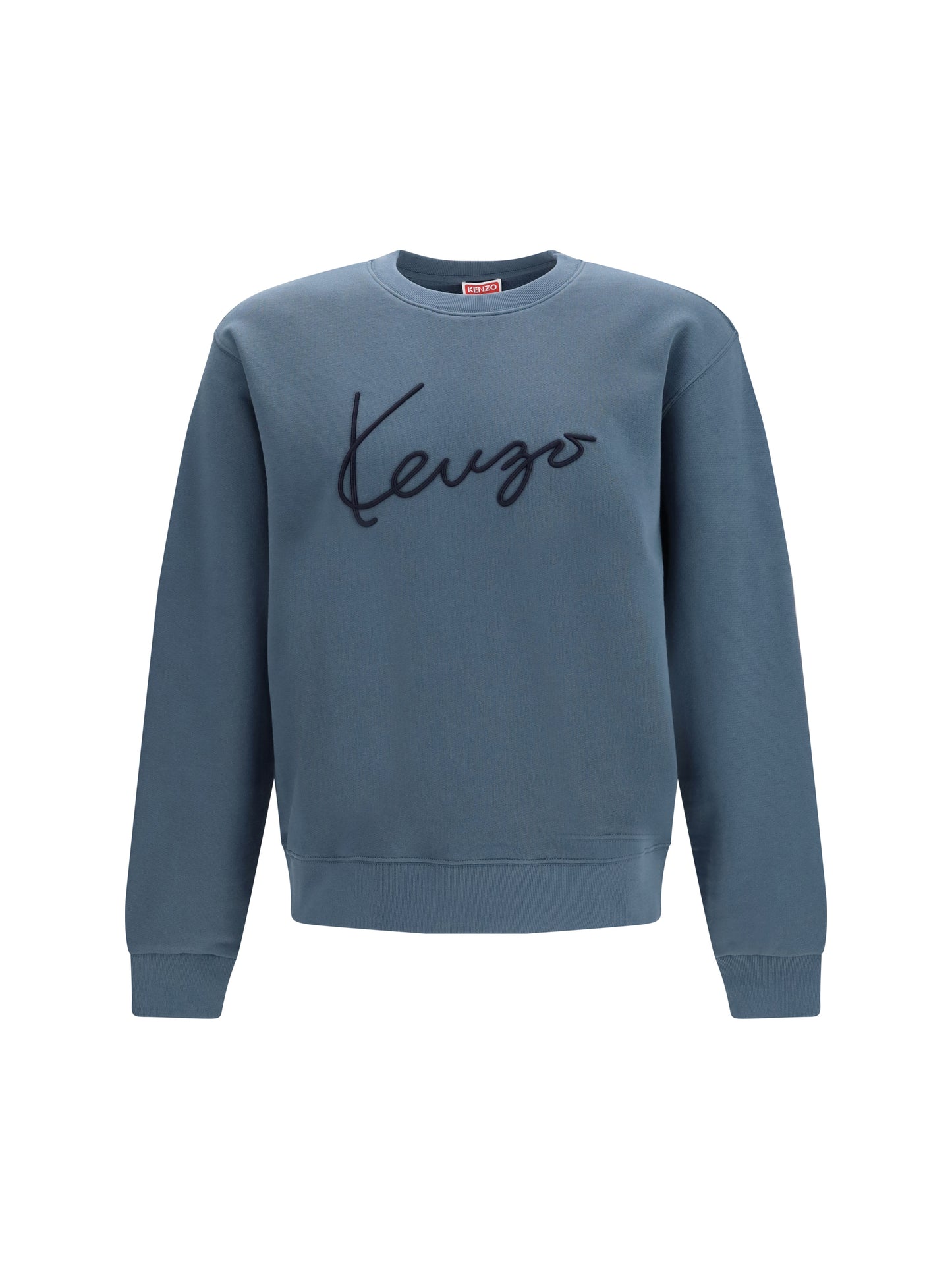 Kenzo Men Kenzo Signature Embroidered Cotton Sweatshirt KENZO