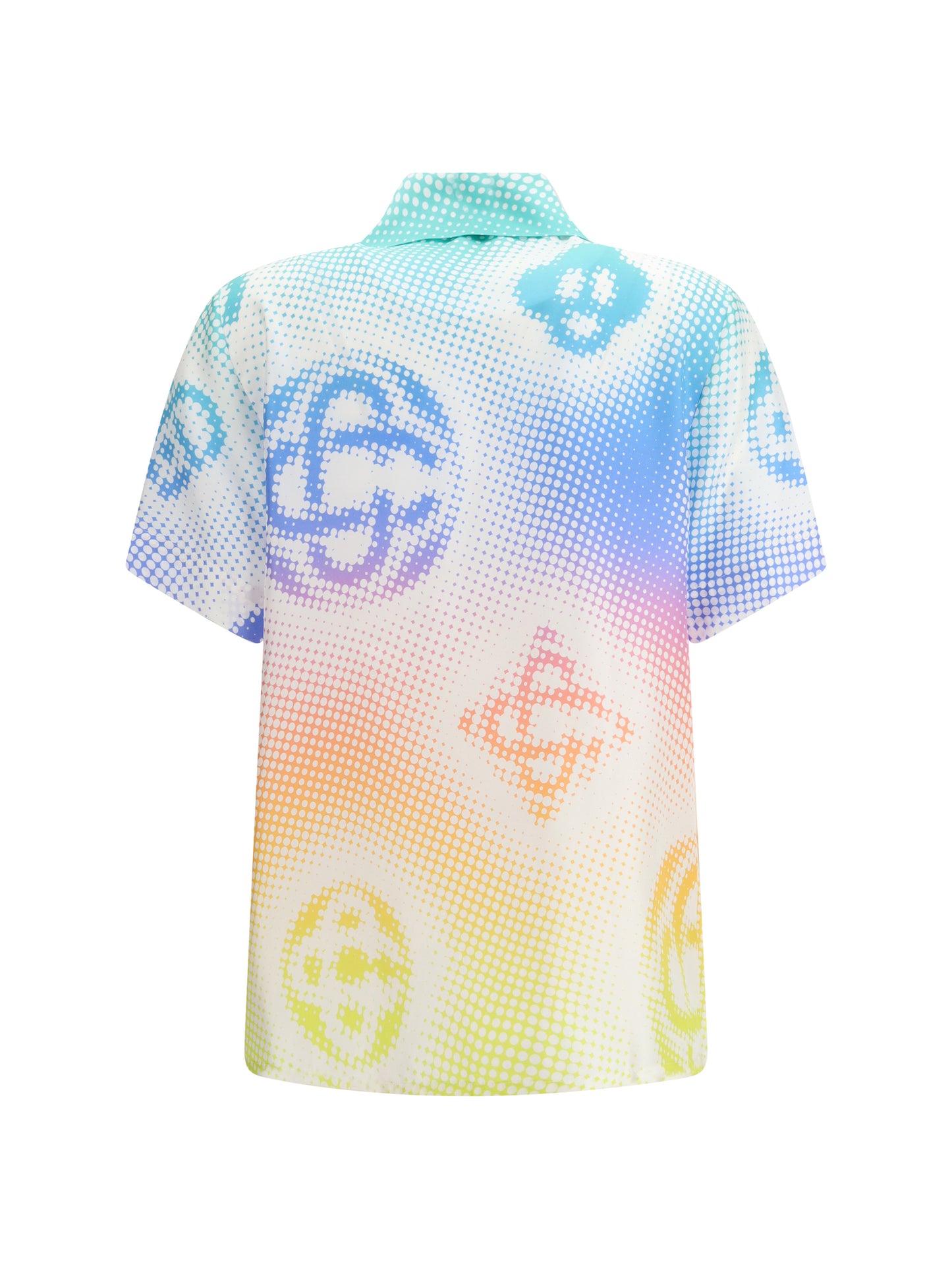 Casablanca Women Halftone Logo Short-Sleeve Shirt CASABLANCA