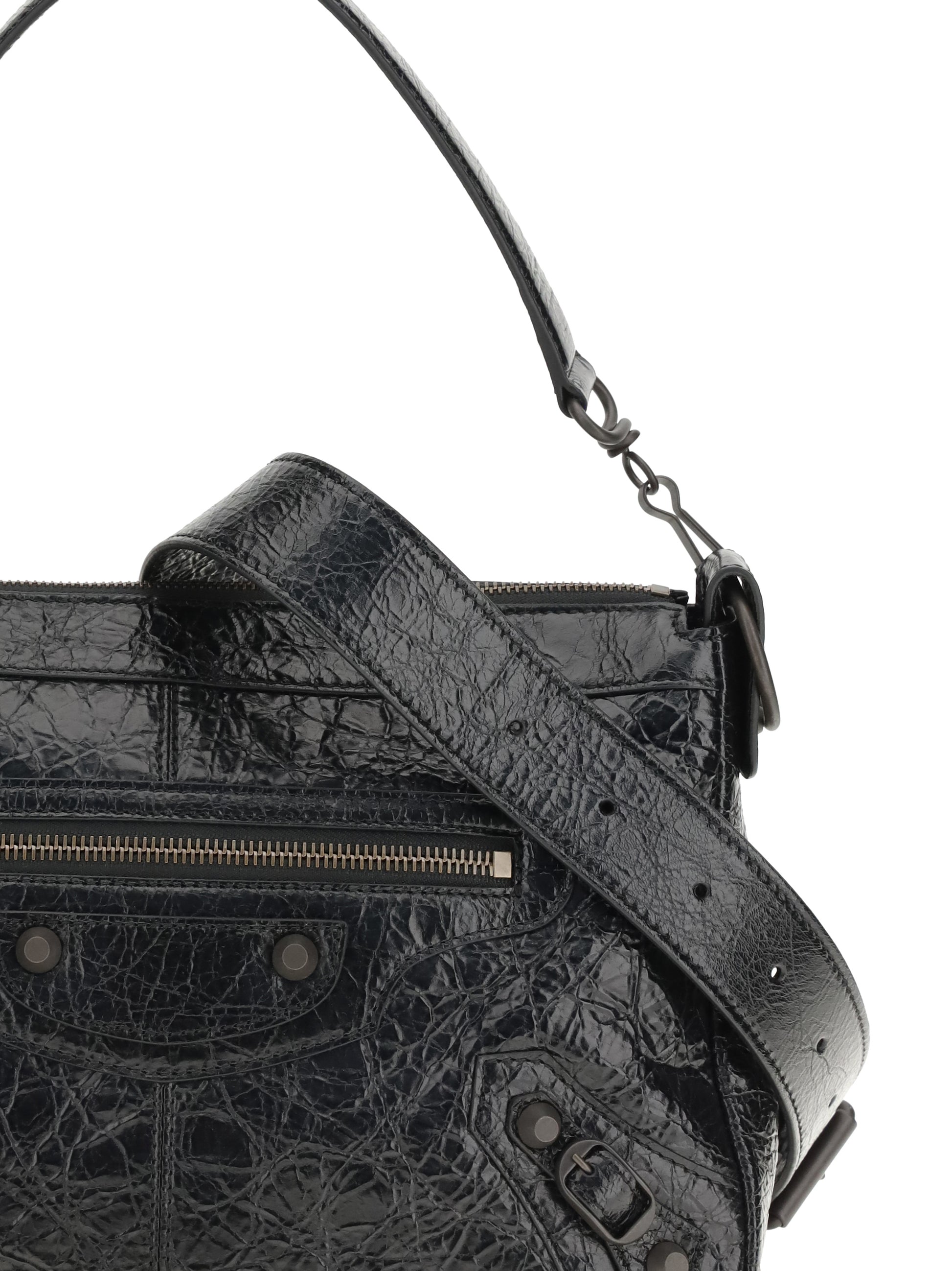 Balenciaga Men Le City Moto Small Shoulder Bag BALENCIAGA
