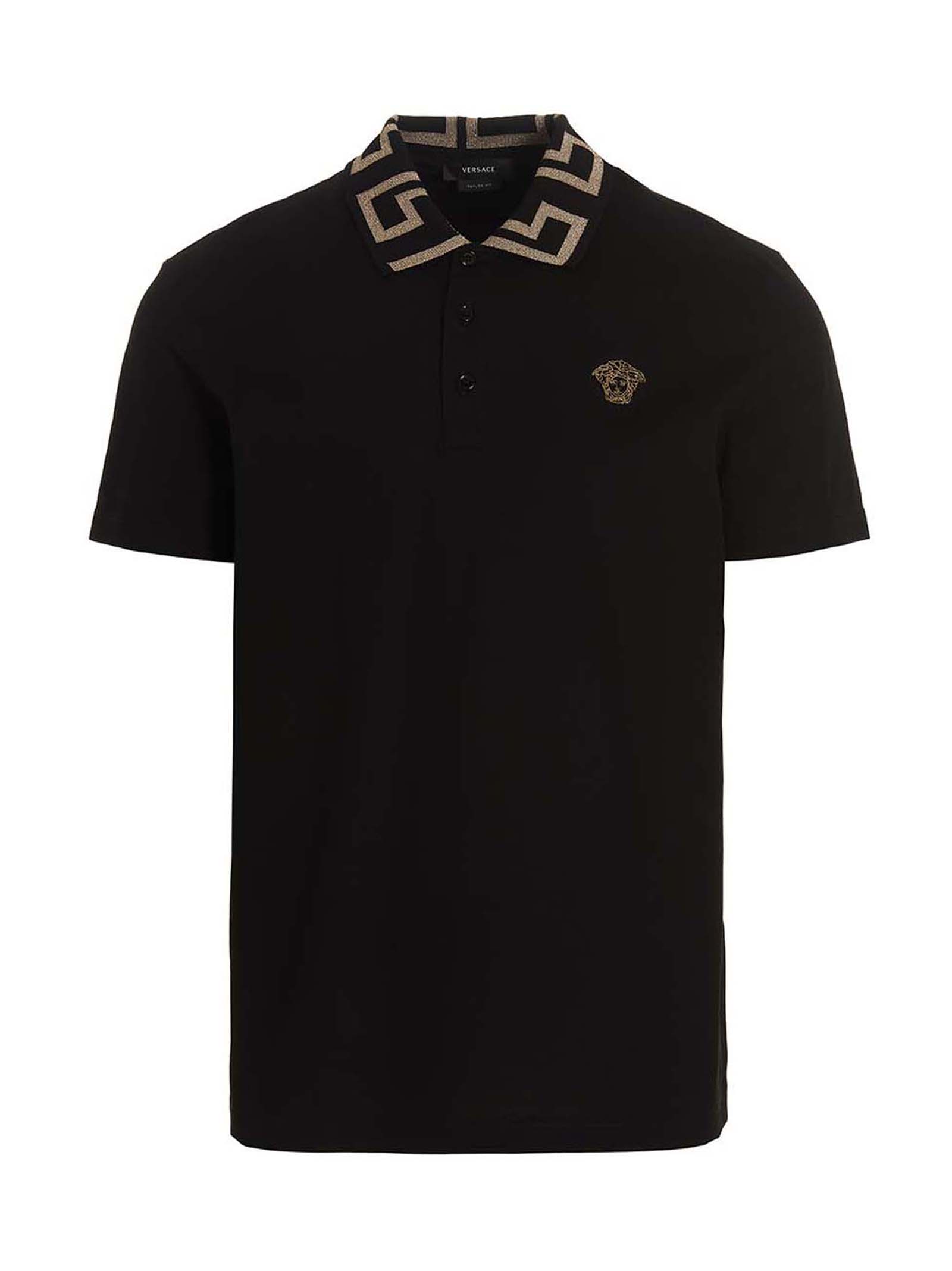 Versace Men 'Greca' Polo Shirt VERSACE