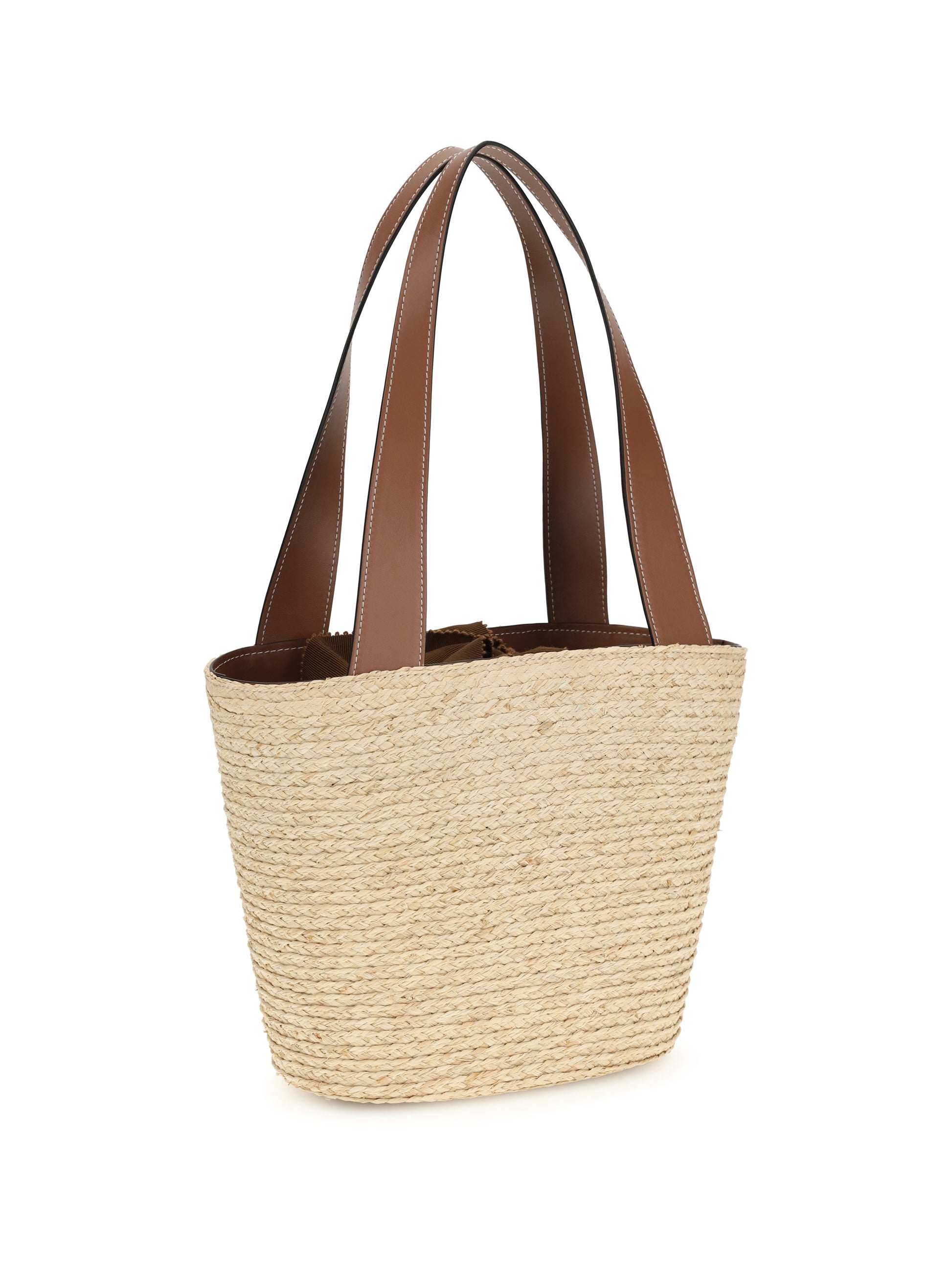 Roger Vivier Women Mini Viv’ Skate Raffia Bucket Bag ROGER VIVIER