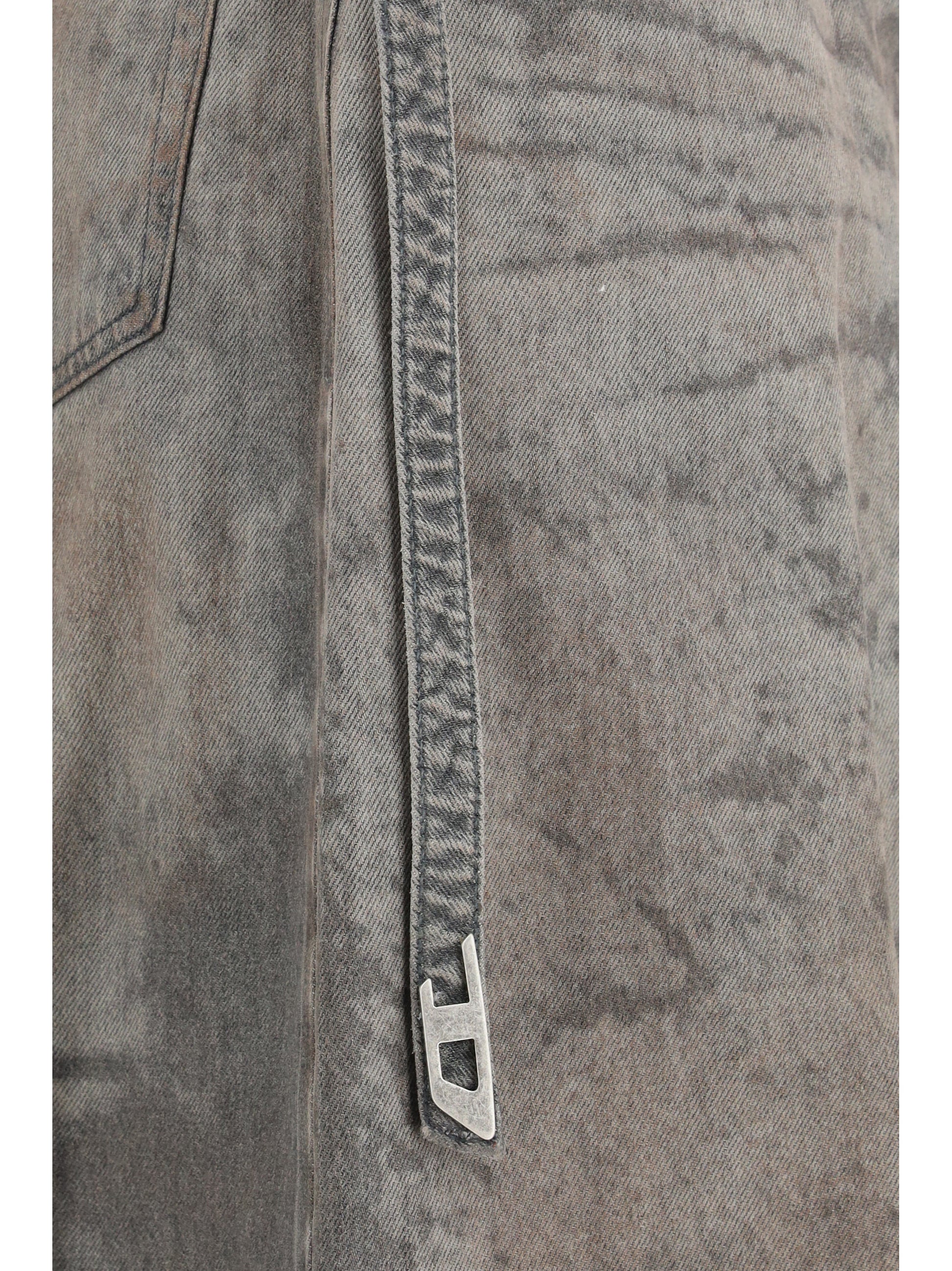 Diesel Women De-Morika-Fsi Flared Midi Skirt DIESEL