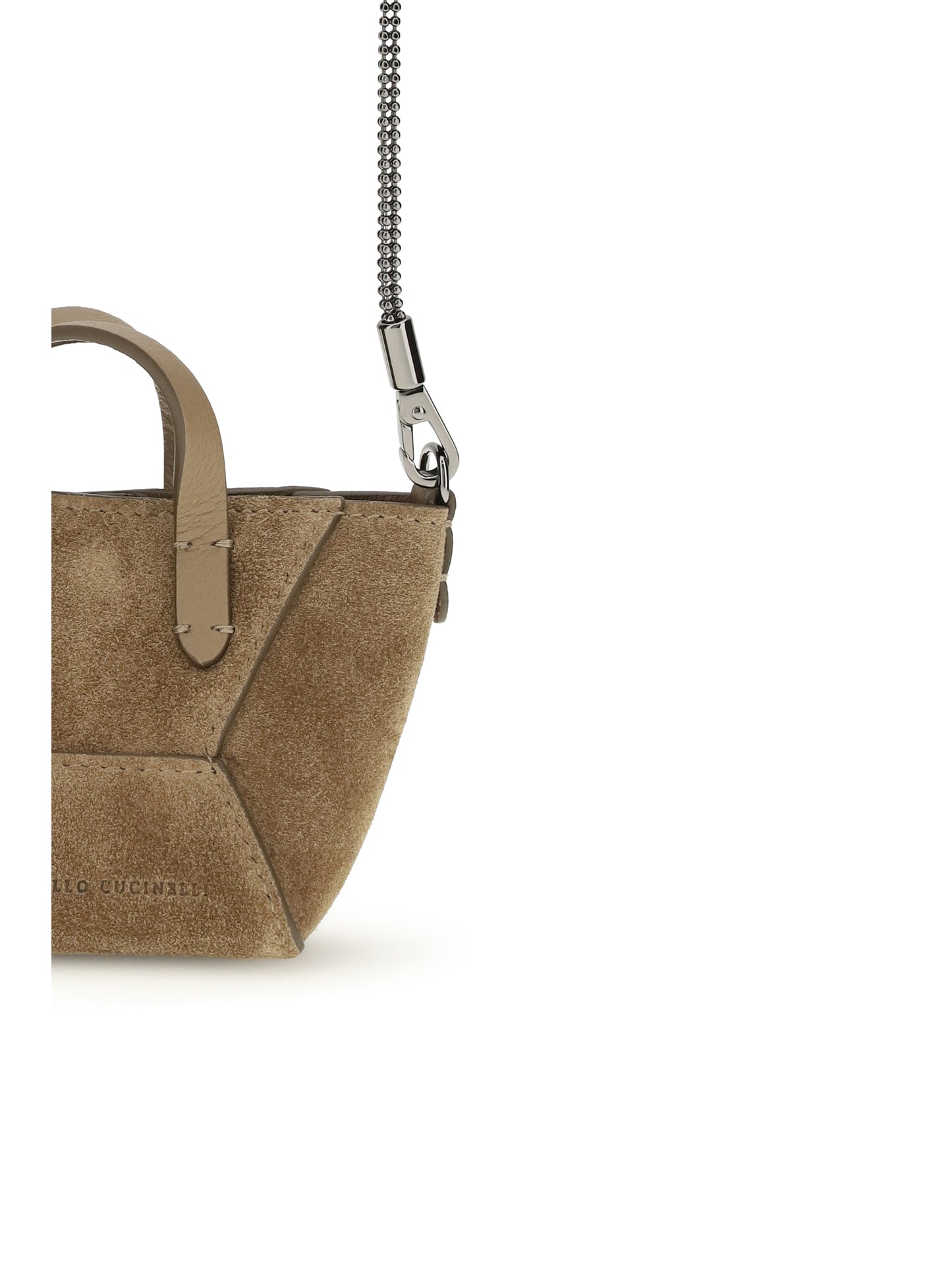 Brunello Cucinelli Women Micro Suede Shoulder Bag BRUNELLO CUCINELLI
