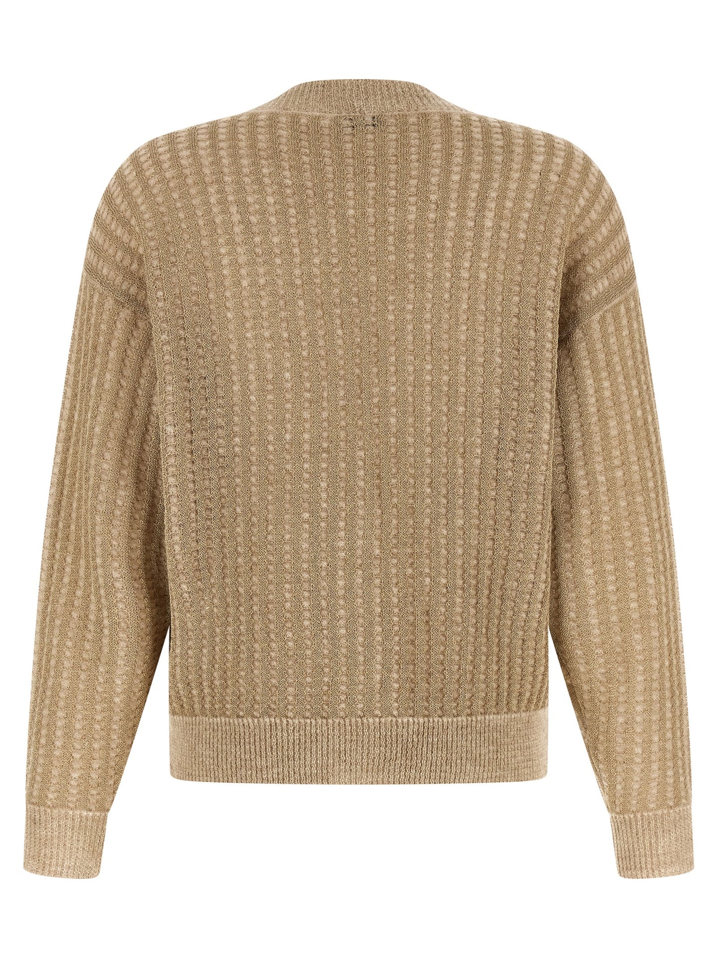 Peserico Women Waffle Lamé Cardigan PESERICO