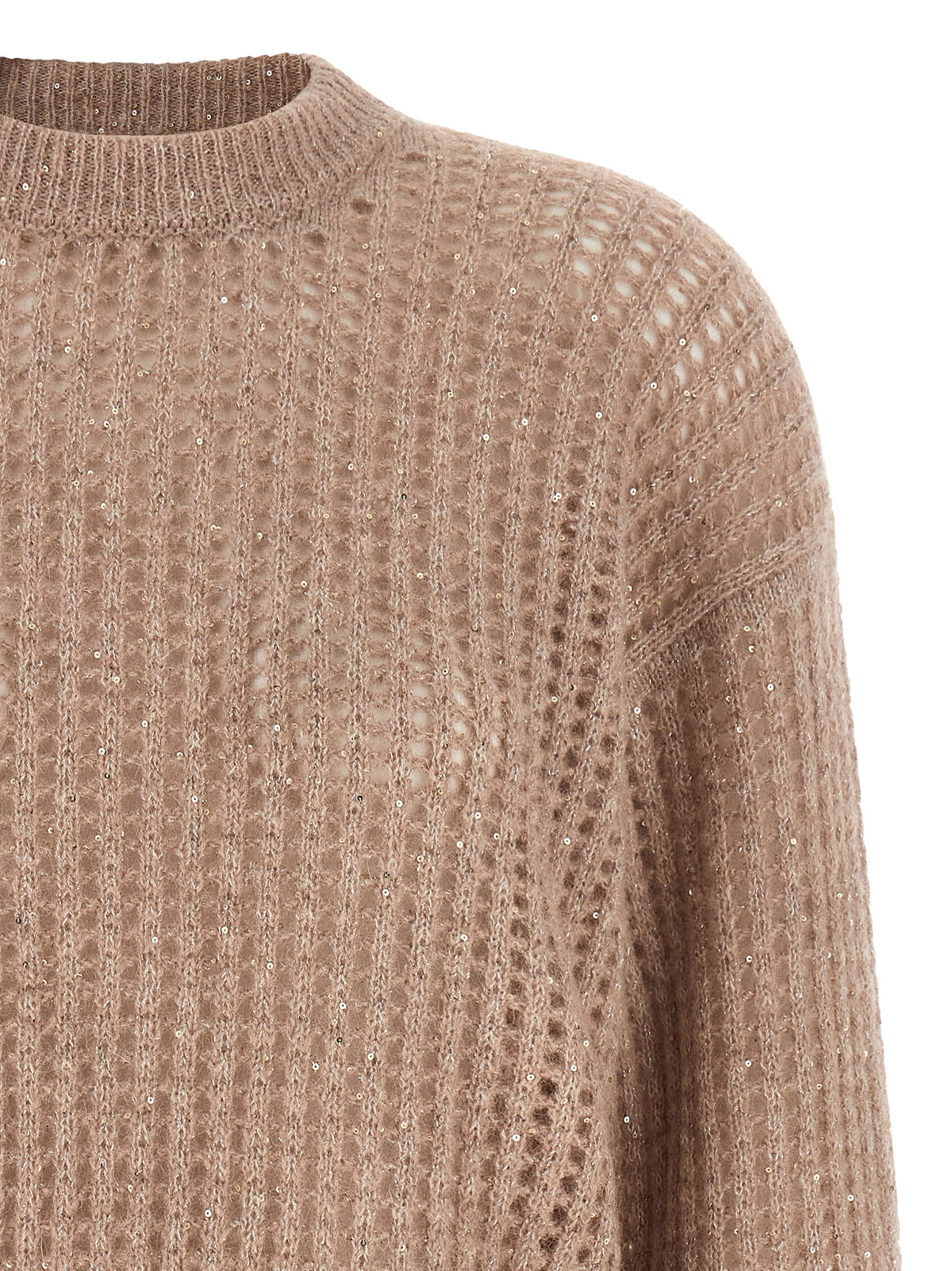 Peserico Women Micro Sequin Sweater PESERICO
