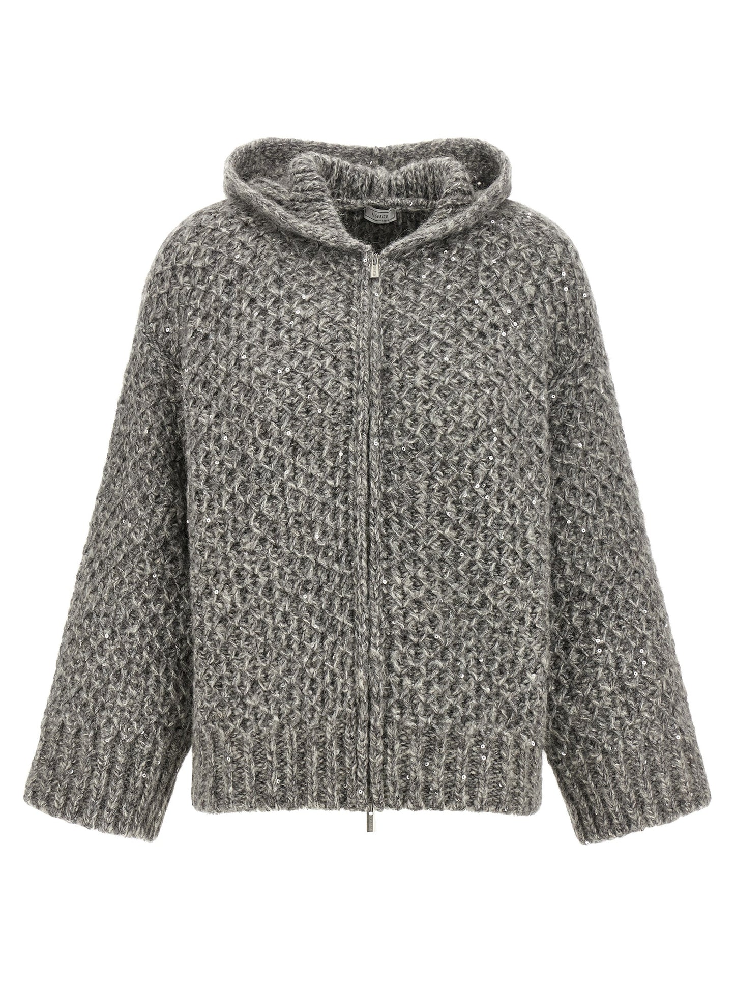 Peserico Women Zipped Hooded Cardigan PESERICO