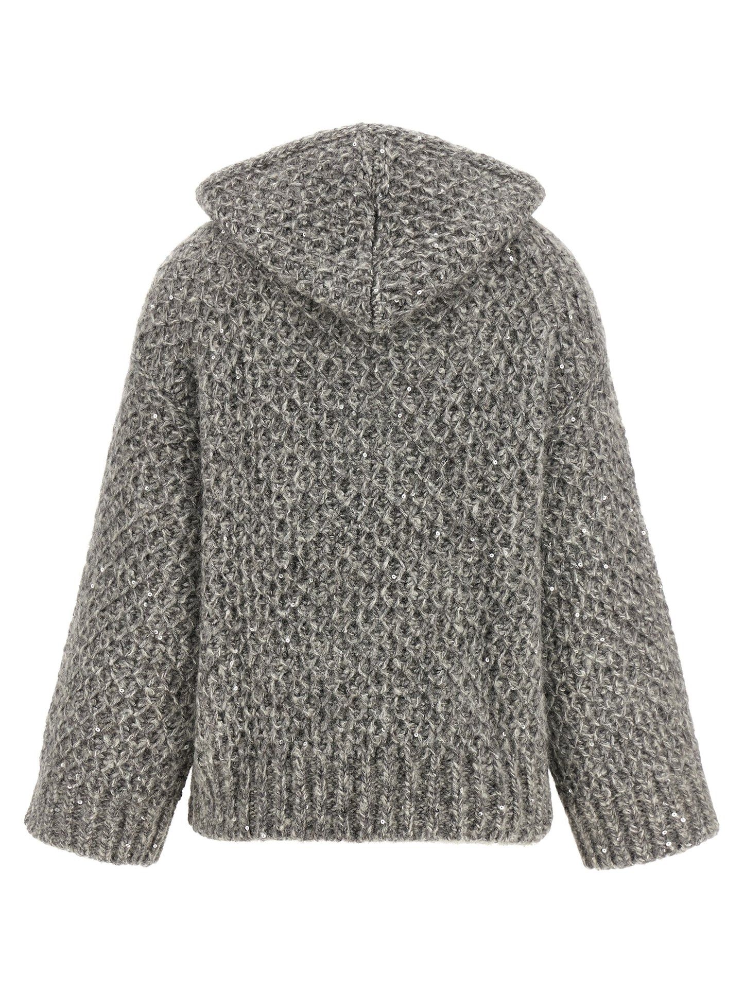 Peserico Women Zipped Hooded Cardigan PESERICO
