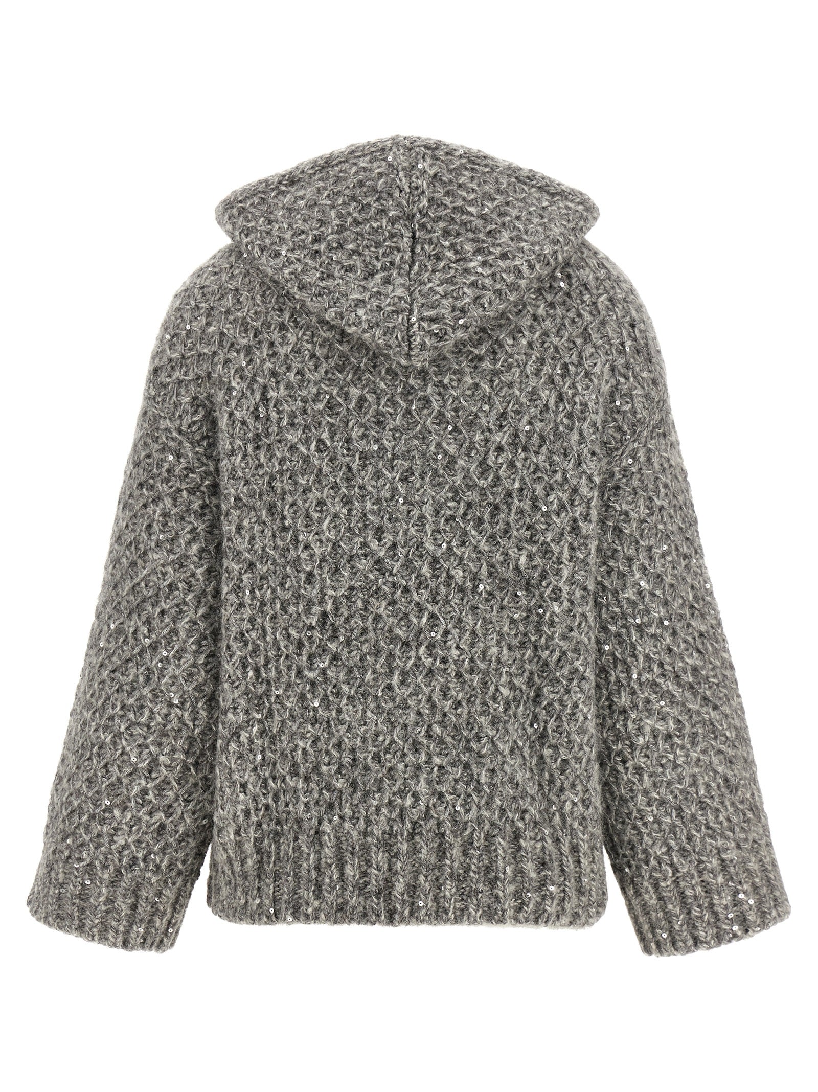 Peserico Women Zipped Hooded Cardigan PESERICO