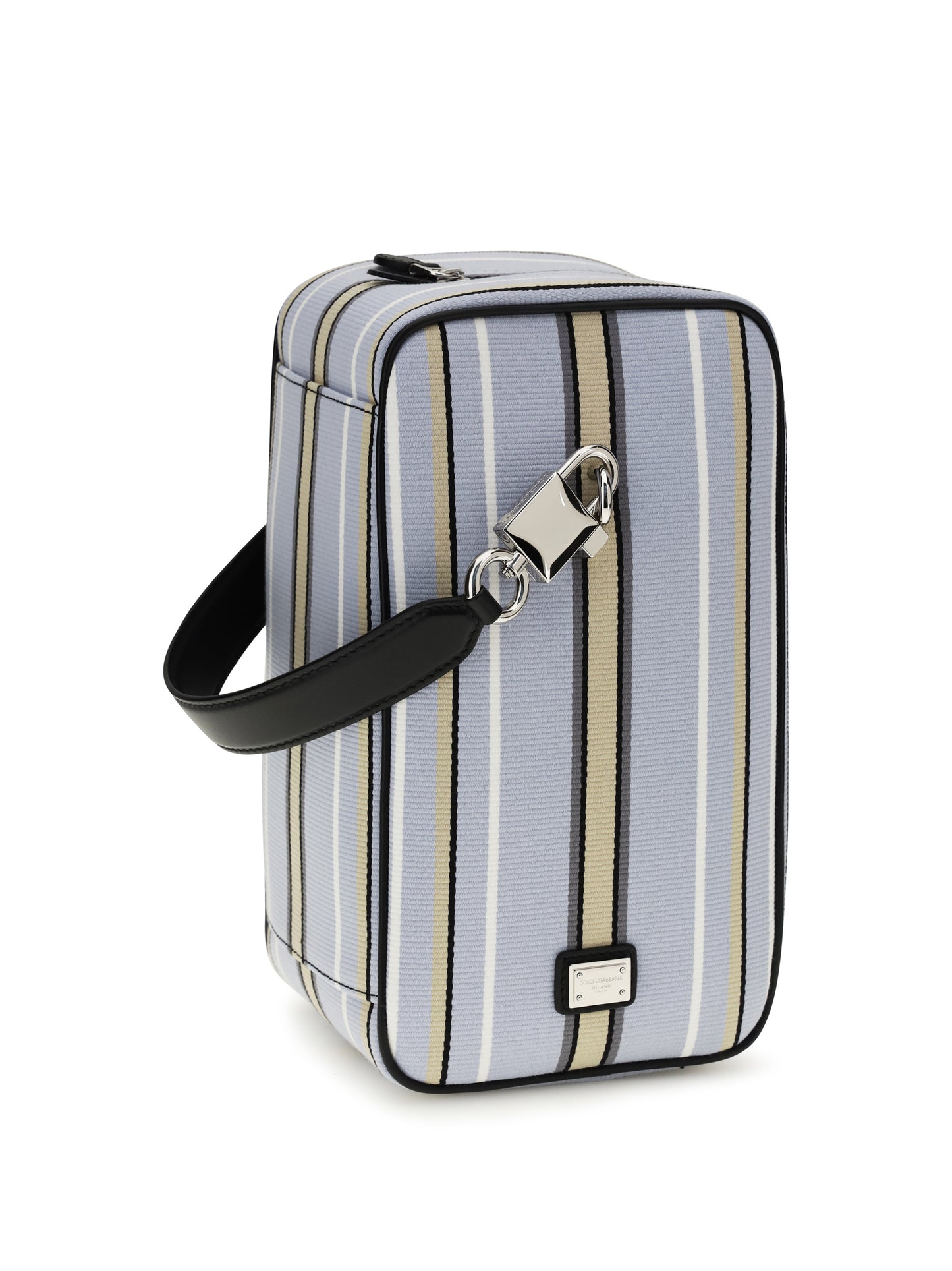 Dolce & Gabbana Men Lock Handbag In Jacquard Fabric DOLCE & GABBANA