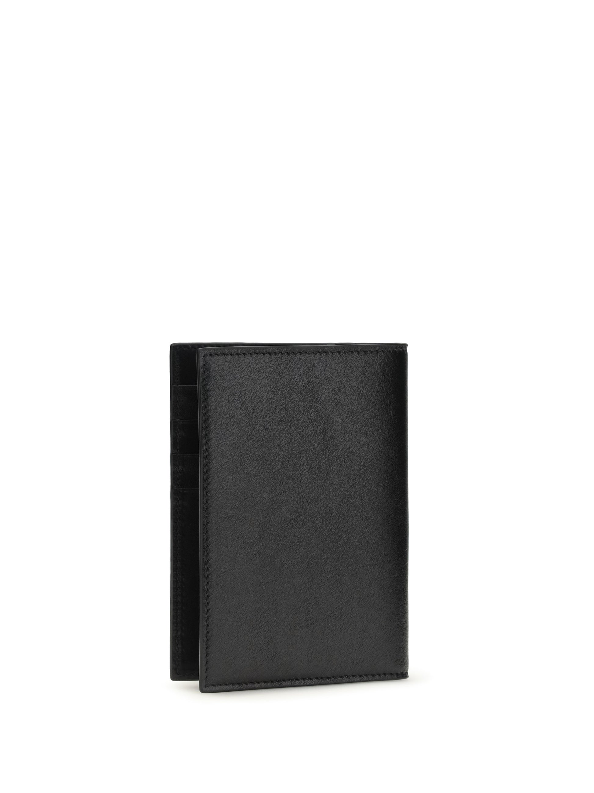 Dolce & Gabbana Men Leather Passport Holder DOLCE & GABBANA