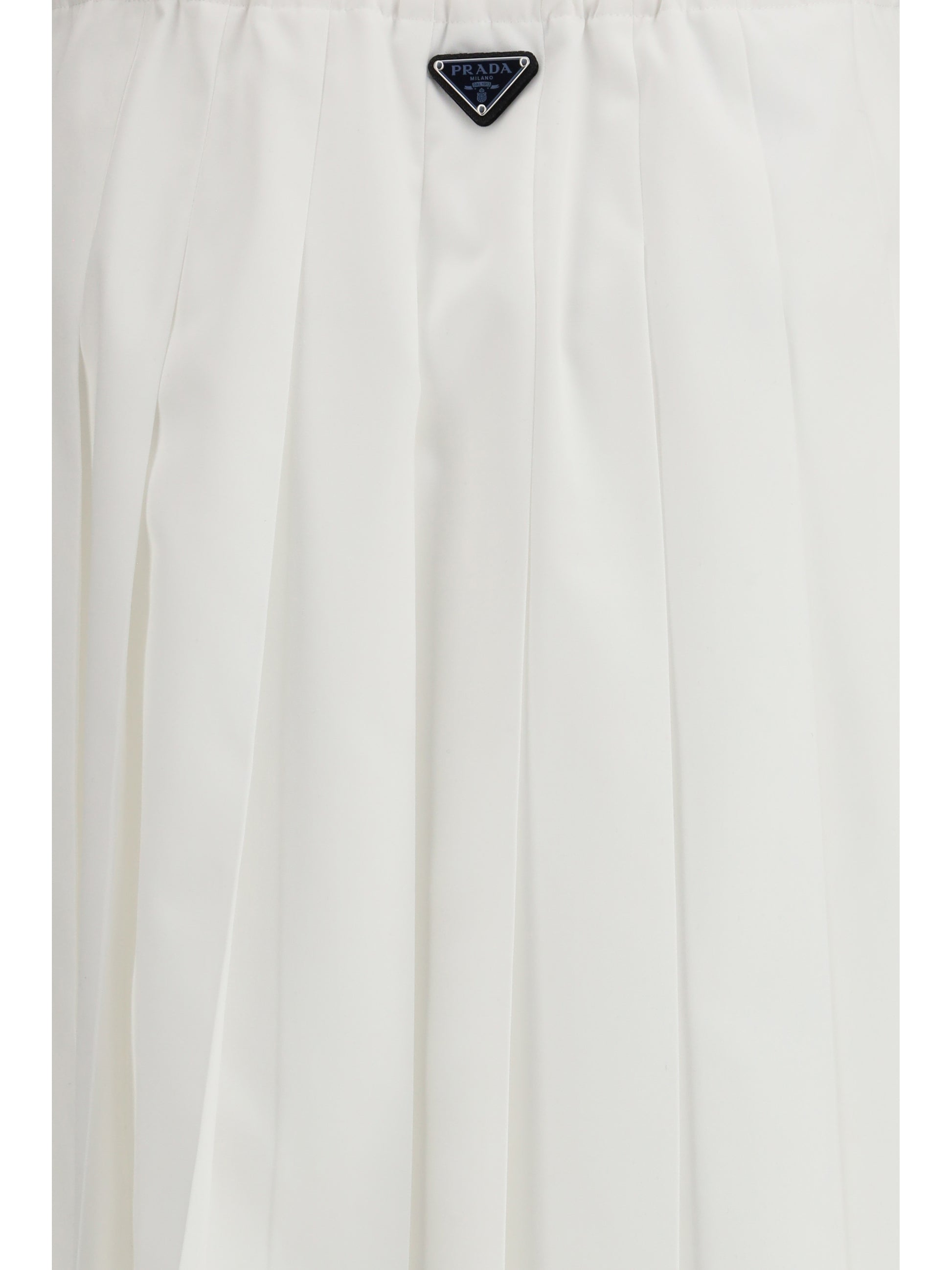 Prada Women Pleated Jersey Skirt PRADA