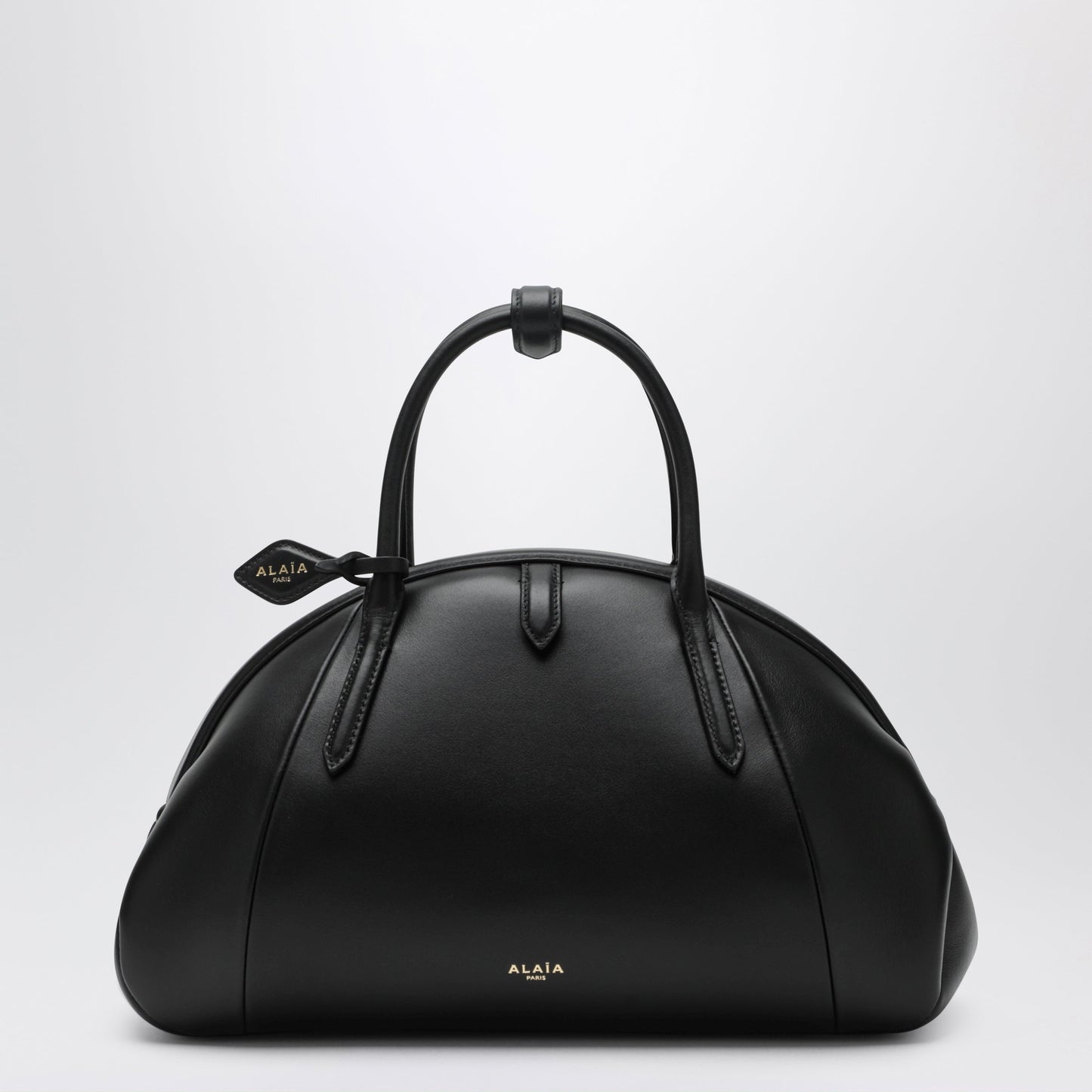 Alaia Black Leather Purse Handbag Women ALAIA