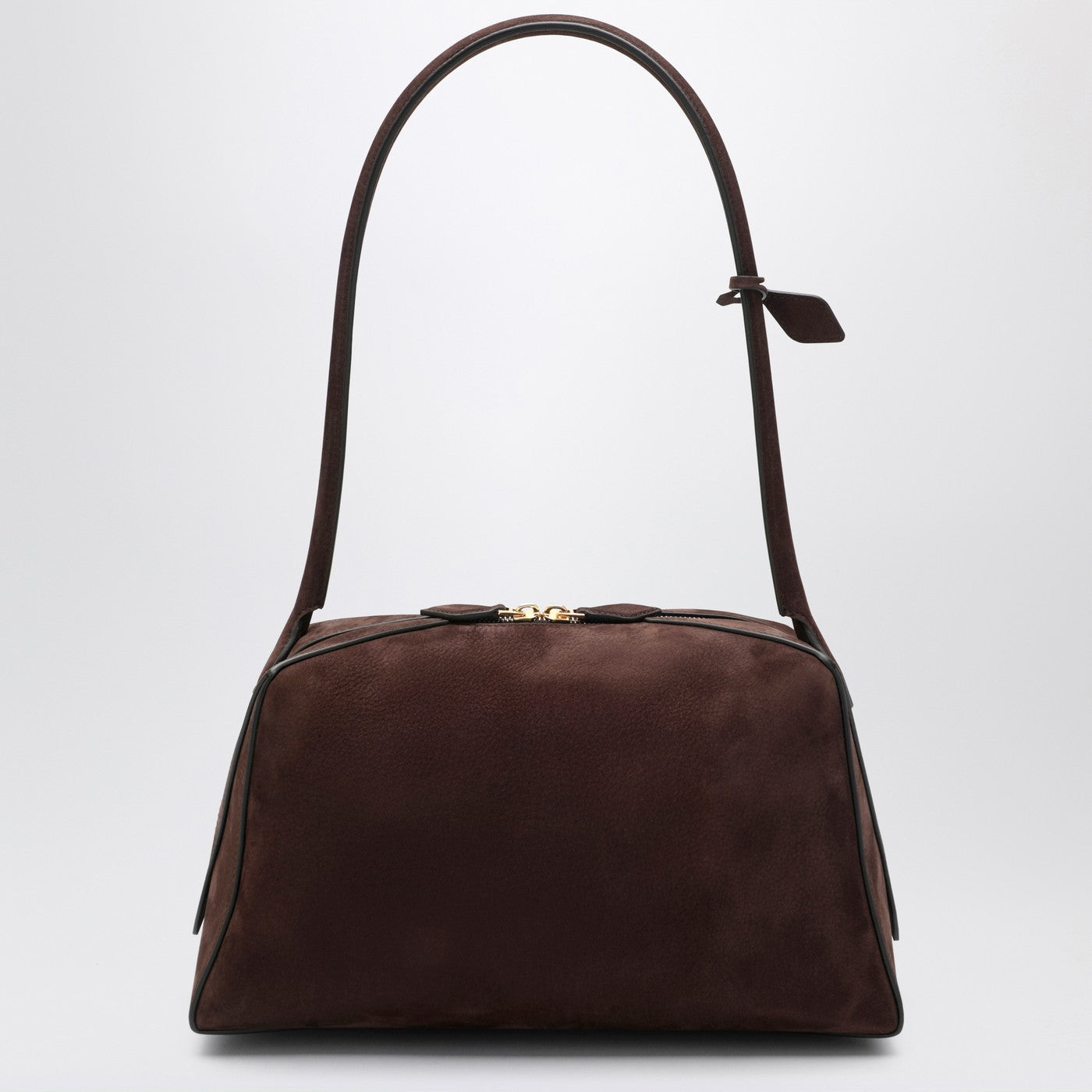 Alaia Le Bouledogue Bag In Brown Nubuck Women ALAIA