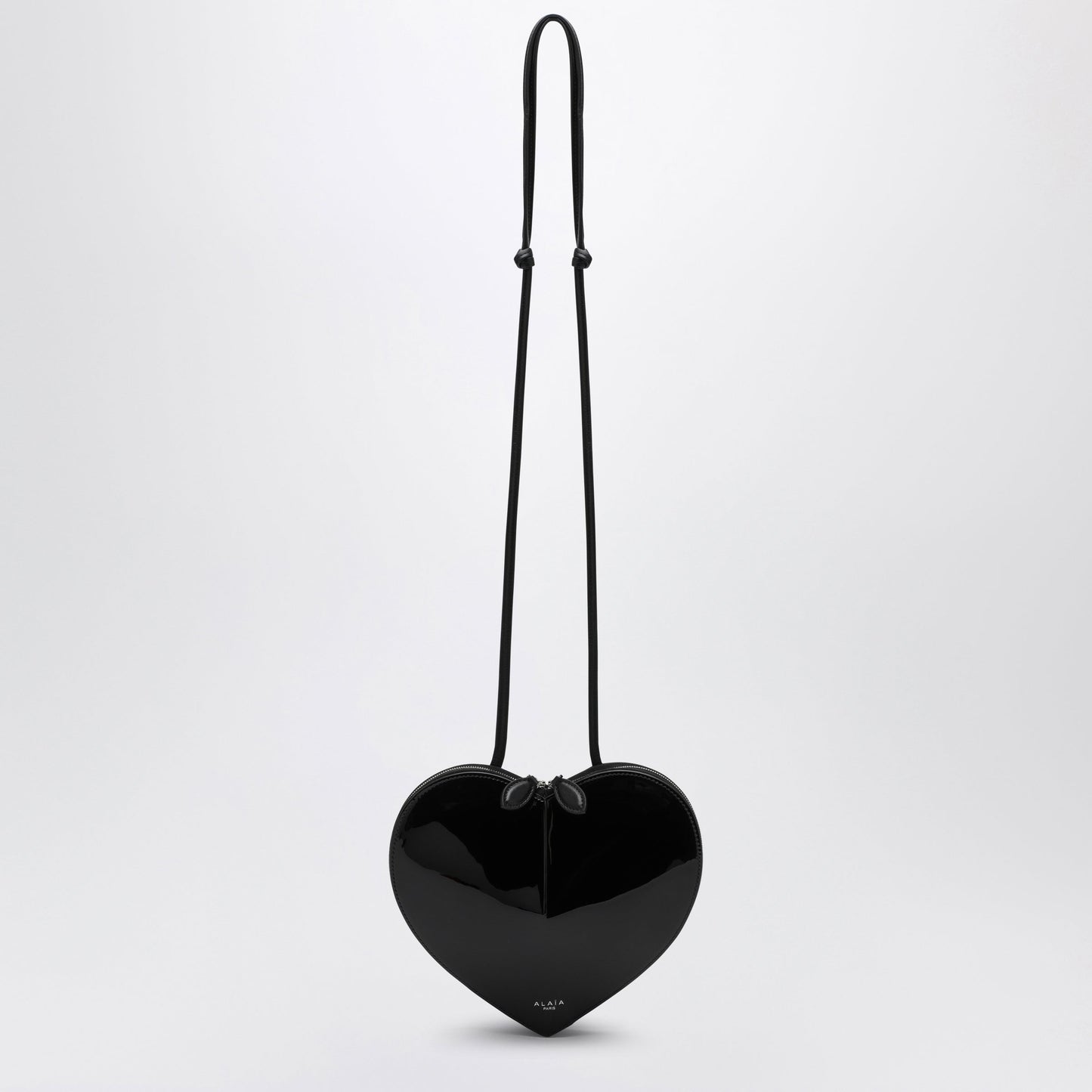 Alaia Le Coeur Black Patent Leather Bag Women ALAIA