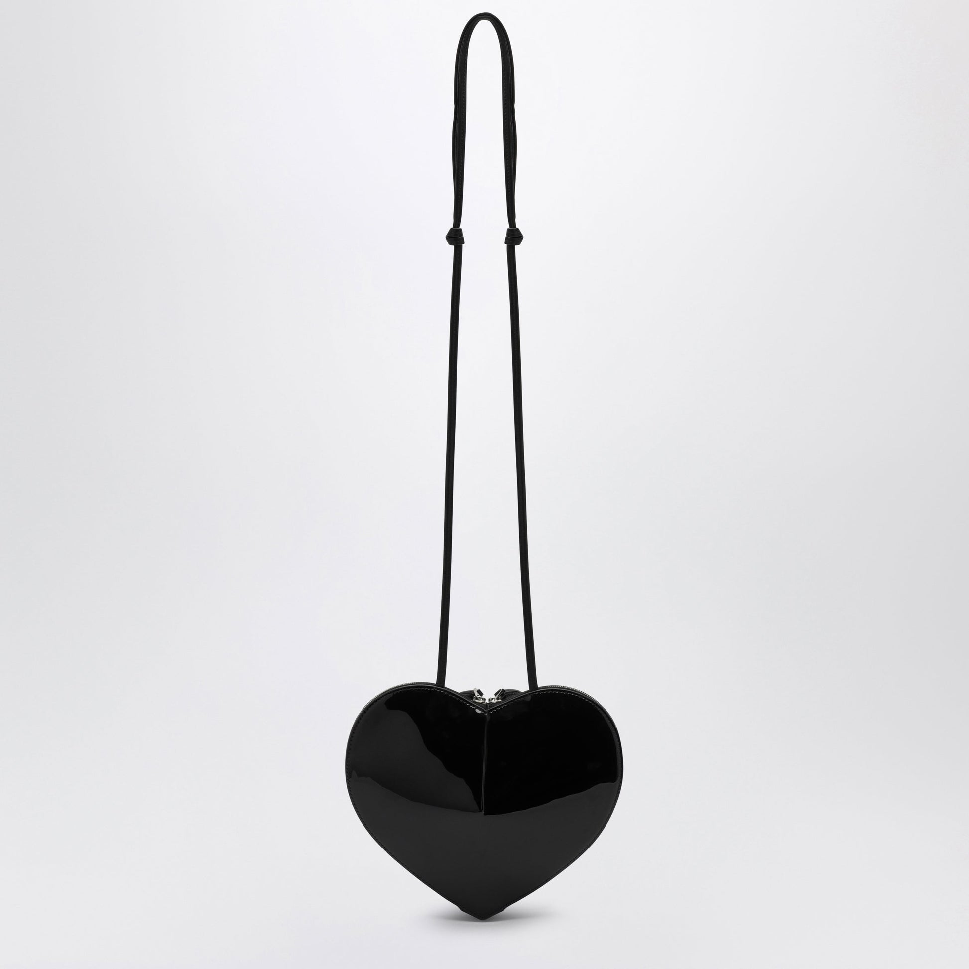 Alaia Le Coeur Black Patent Leather Bag Women ALAIA