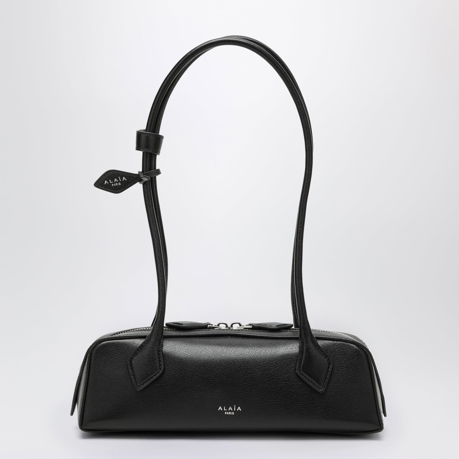 Alaia Small Teckel Black Leather Bag Women ALAIA