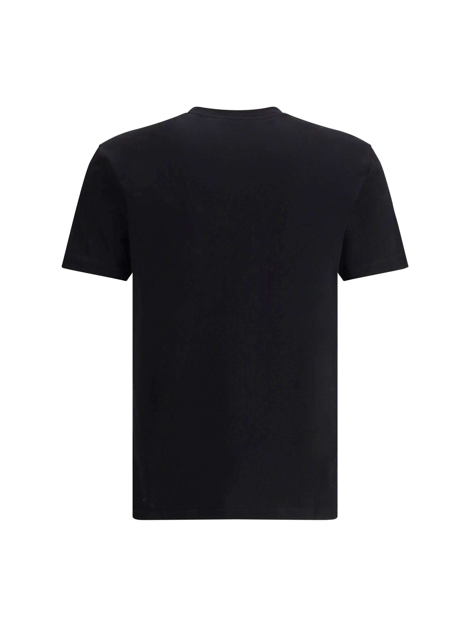 Versace Men Cotton T-Shirt With Logo VERSACE