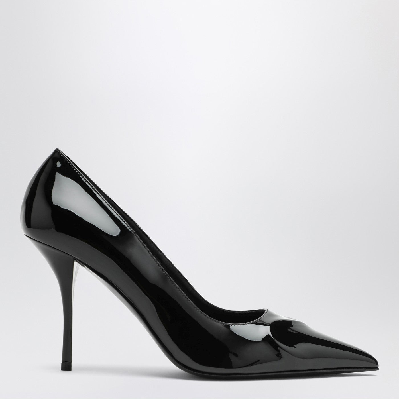 Alaia Pumps Le Coeur 3D 90 In Black Varnish Women ALAIA