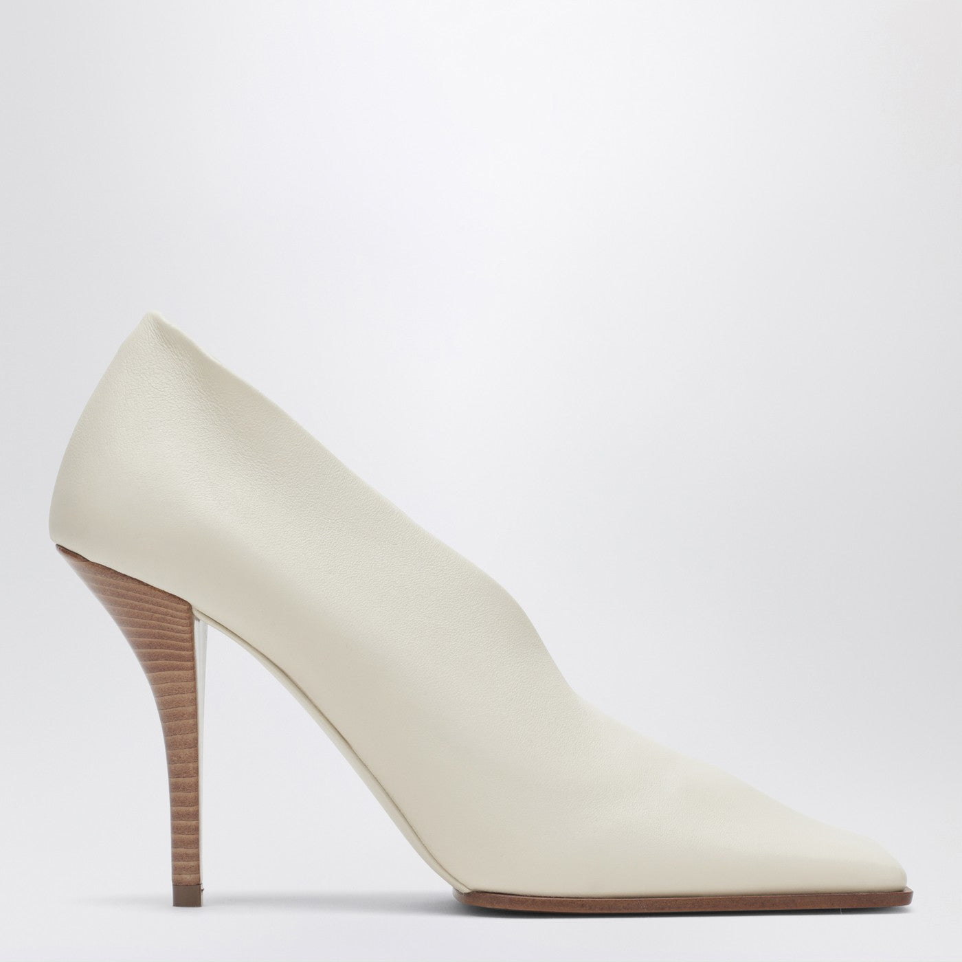 Alaia Soft Square Ivory Pumps Women ALAIA