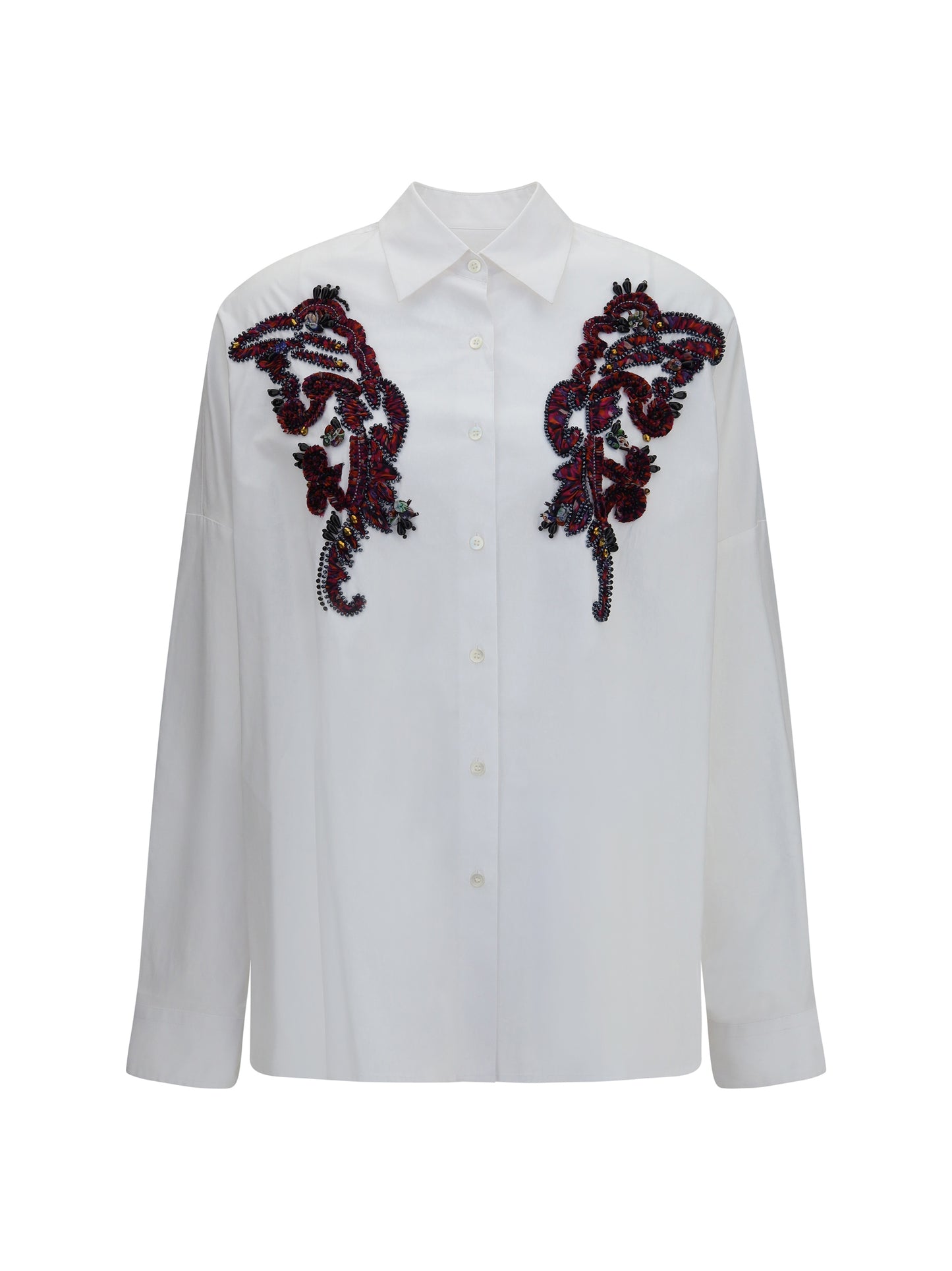 Dries Van Noten Women Beaded-Detail Shirt DRIES VAN NOTEN