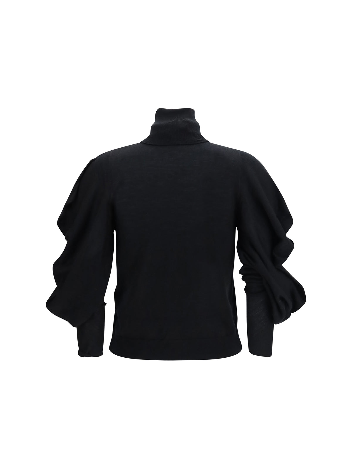 Blumarine Women High-Neck Sweater With Flower Brooch BLUMARINE