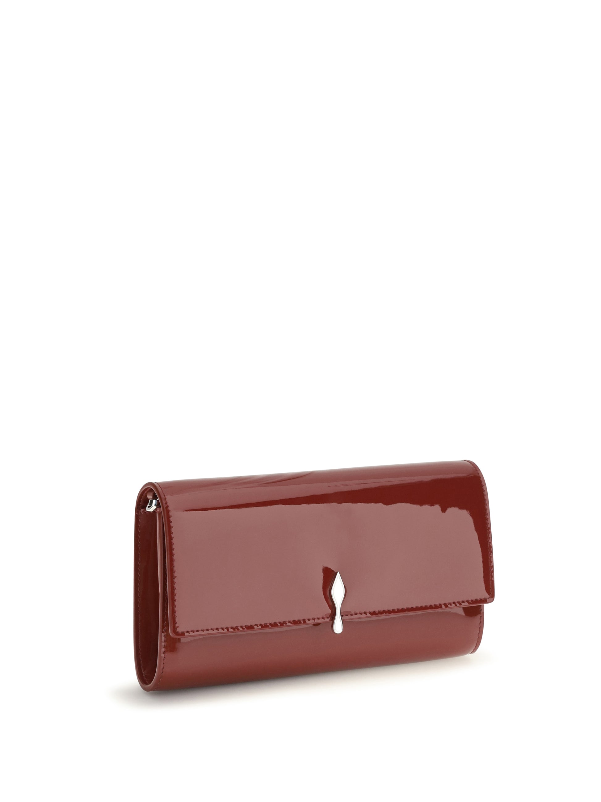Christian Louboutin Women Bettina Patent Leather Chain Wallet CHRISTIAN LOUBOUTIN