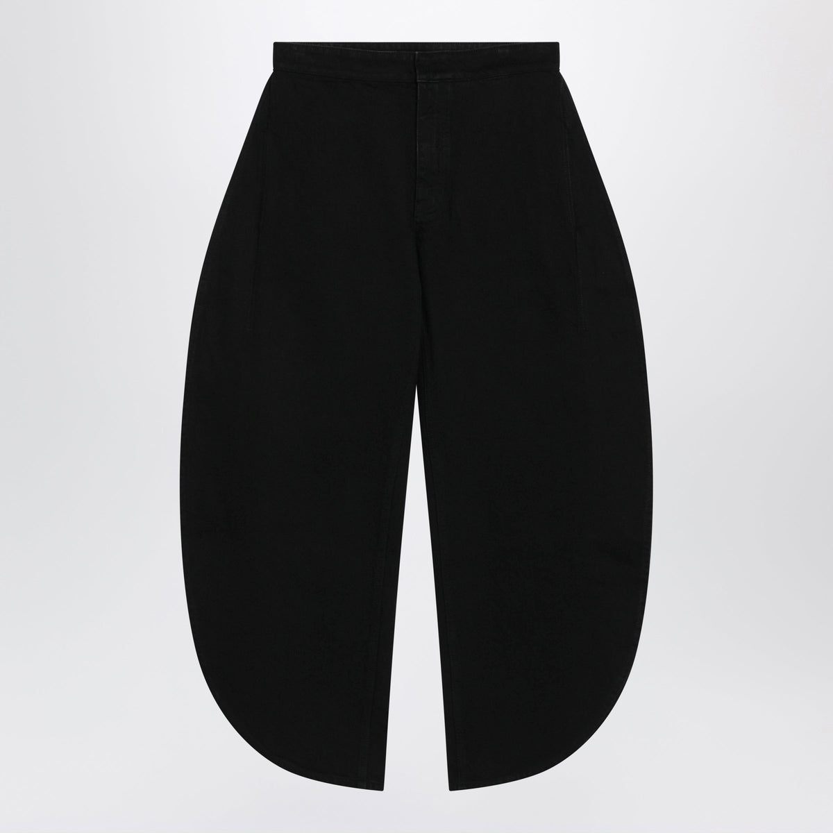 Alaia Black Cotton Balloon Trousers Women ALAIA