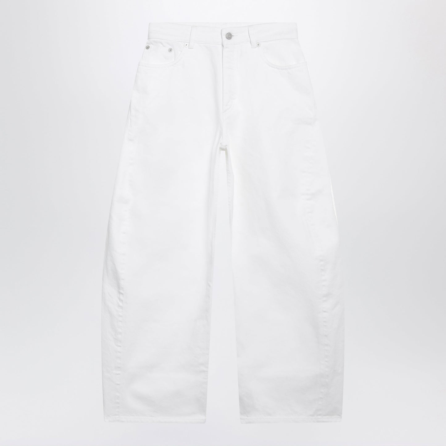 Alaia White Rodeo Denim Trousers Women ALAIA