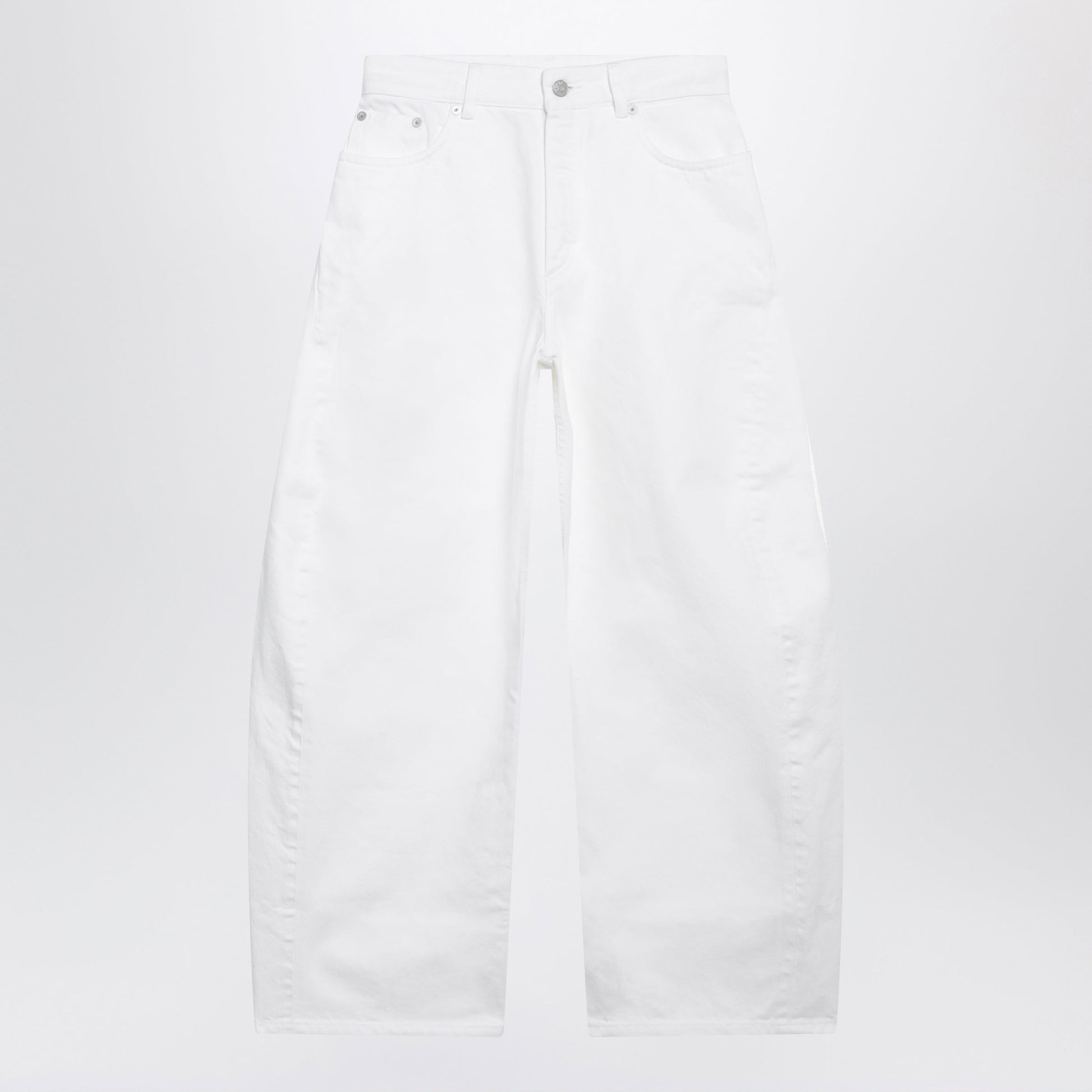 Alaia White Rodeo Denim Trousers Women ALAIA