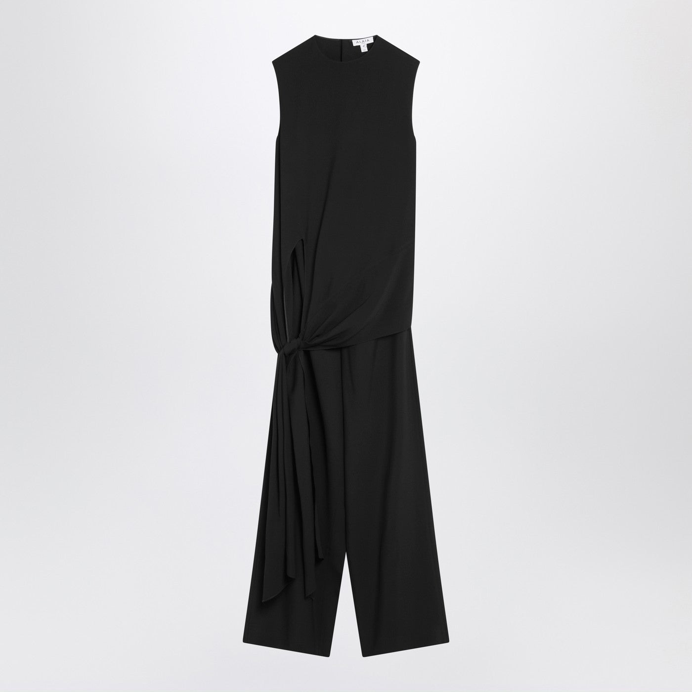 Alaia Full Jumpsuit With A Belt At The Waist Women ALAIA