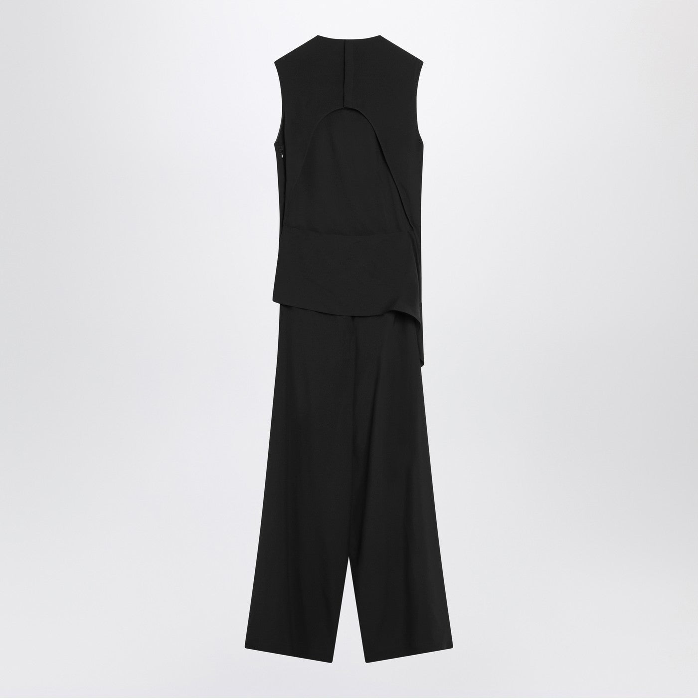 Alaia Full Jumpsuit With A Belt At The Waist Women ALAIA