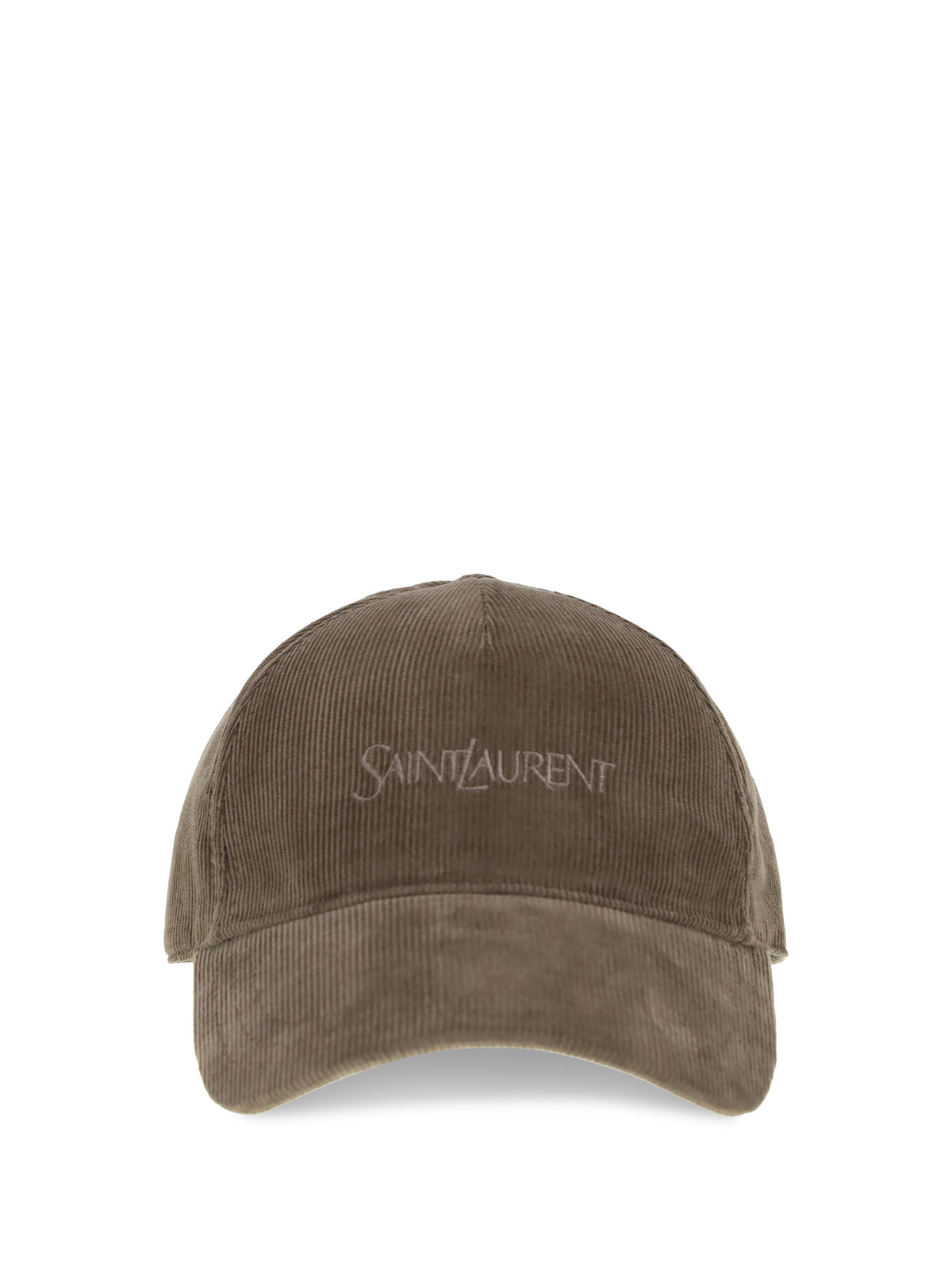 Saint Laurent Women Corduroy Baseball Hat SAINT LAURENT