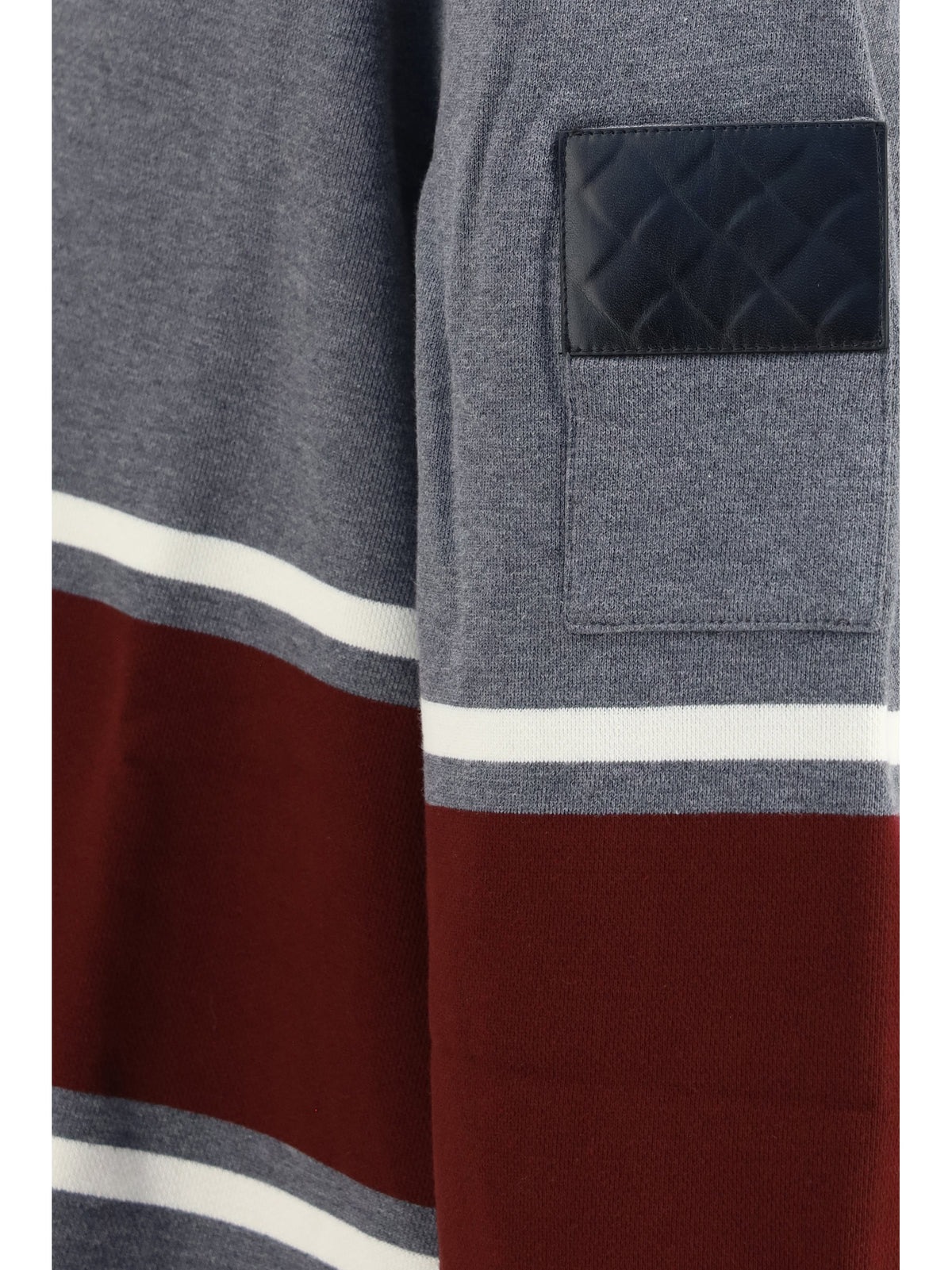 Bottega Veneta Men Oversized Cotton Striped Polo Shirt BOTTEGA VENETA