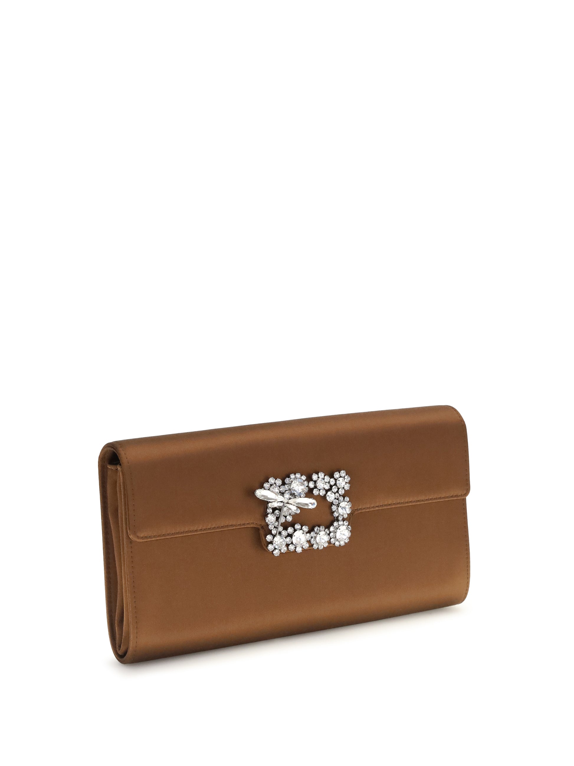Roger Vivier Women Efflorescence Satin Clutch ROGER VIVIER