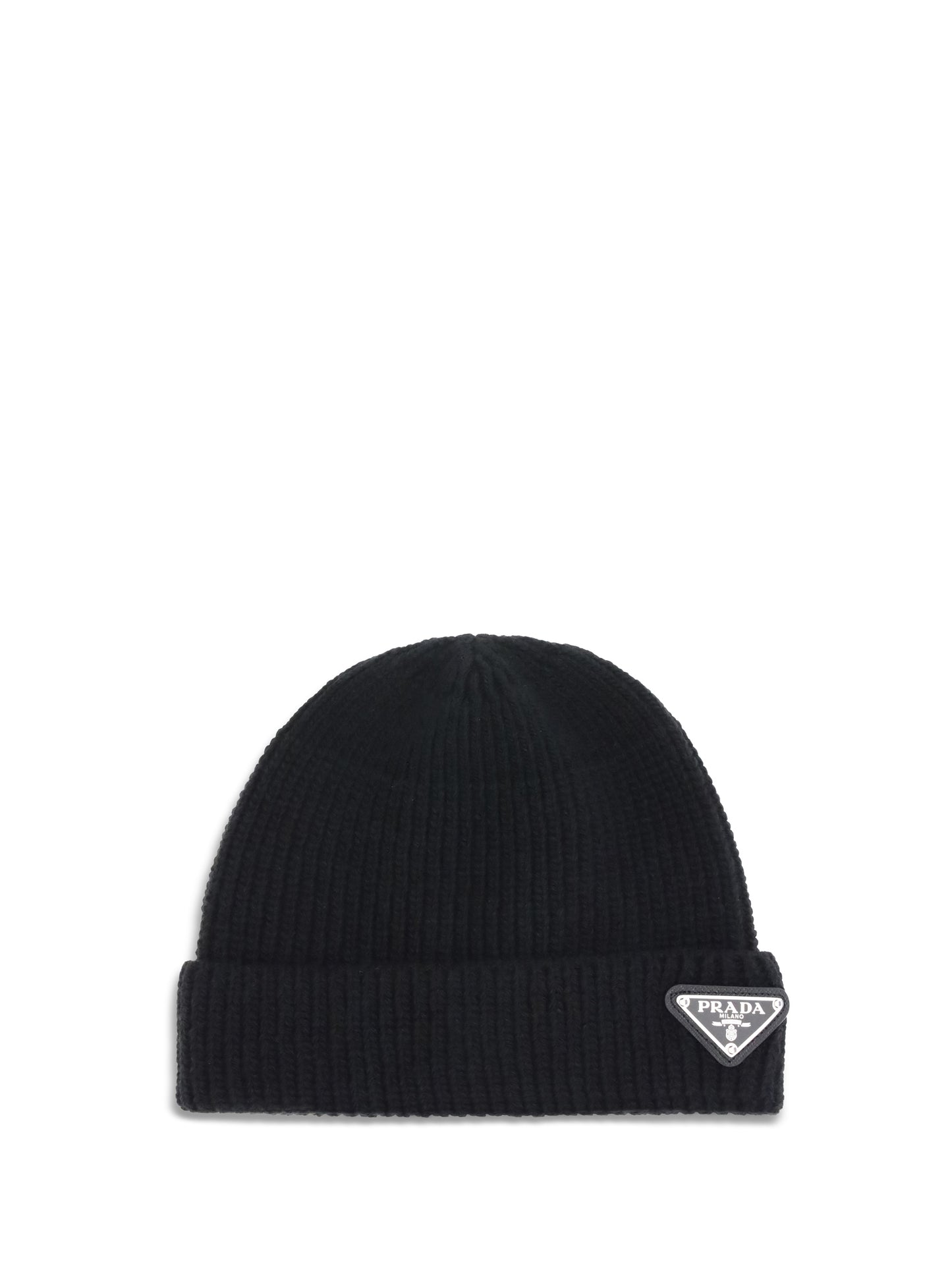 Prada Men Beanie Hat With Logo PRADA