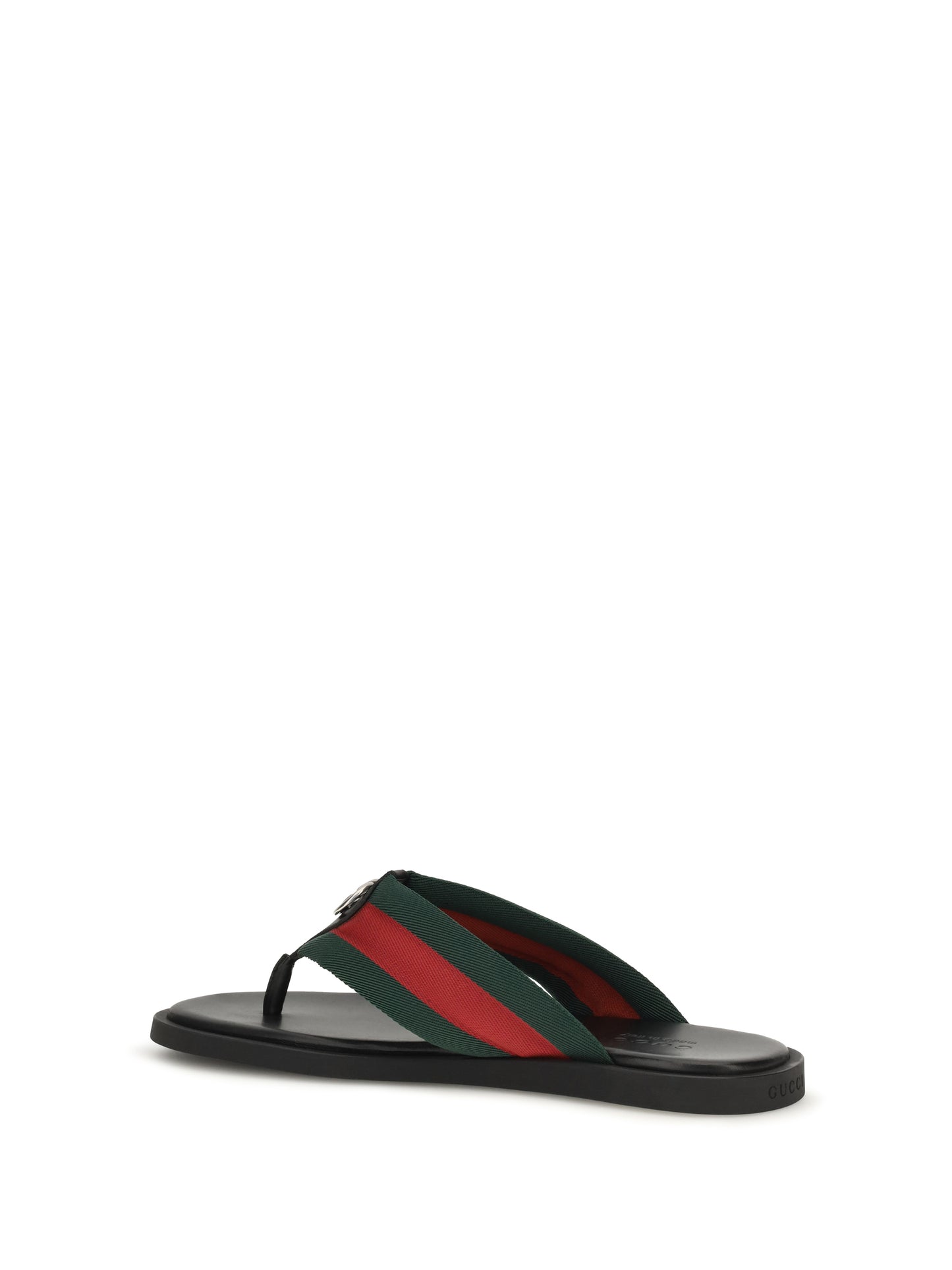 Gucci Men Maverik Gg Interlocking Flip-Flop Sandals GUCCI