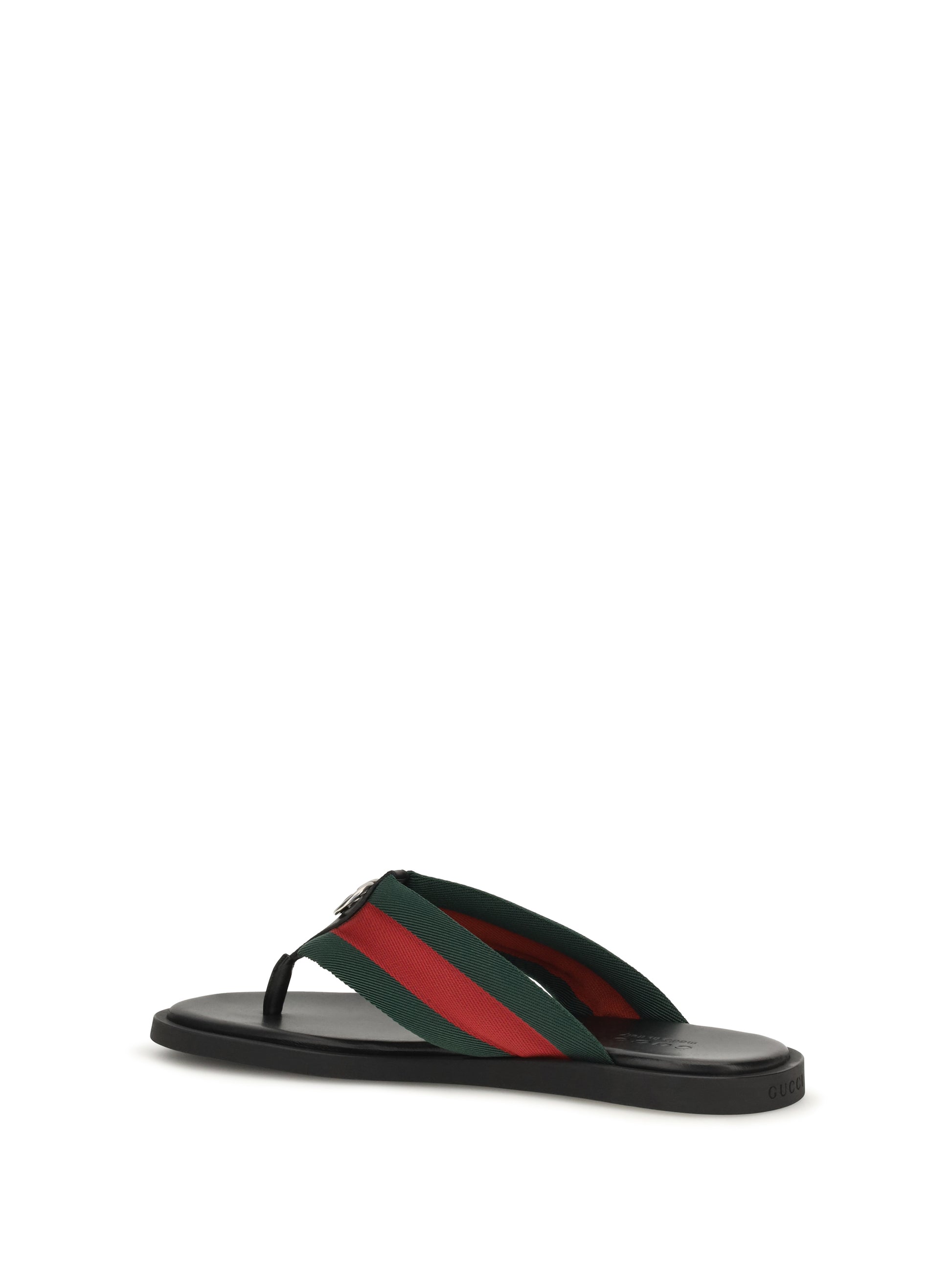 Gucci Men Maverik Gg Interlocking Flip-Flop Sandals GUCCI