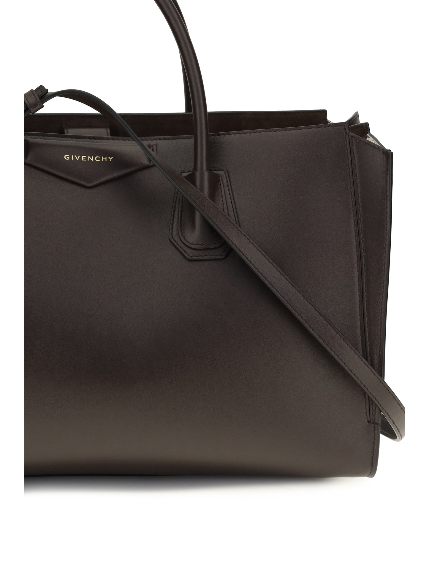 Givenchy Women Medium Antigona Catchall Glossy Grained Leather Handbag GIVENCHY