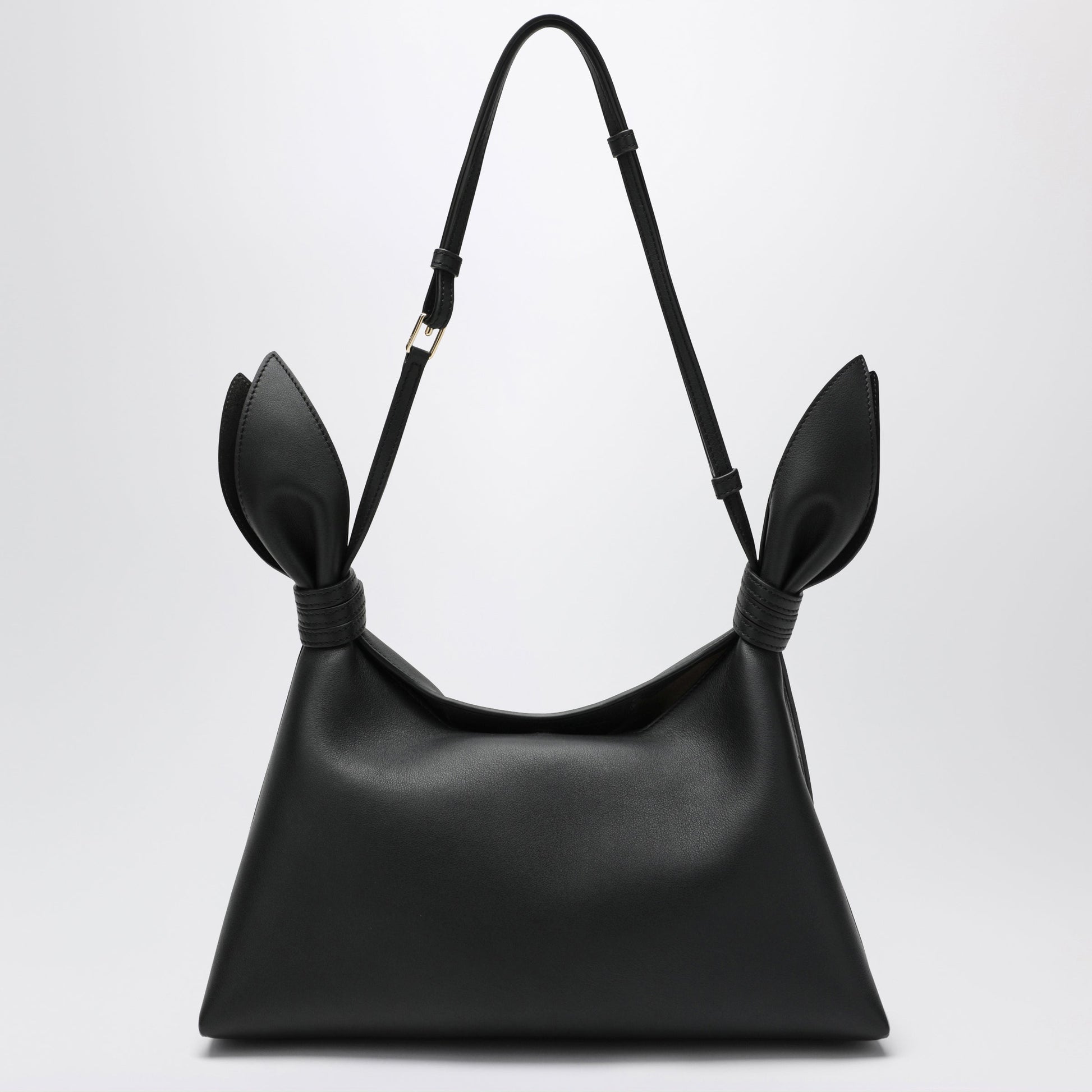 Loewe Medium Scarf Bag In Black Leather Women LOEWE