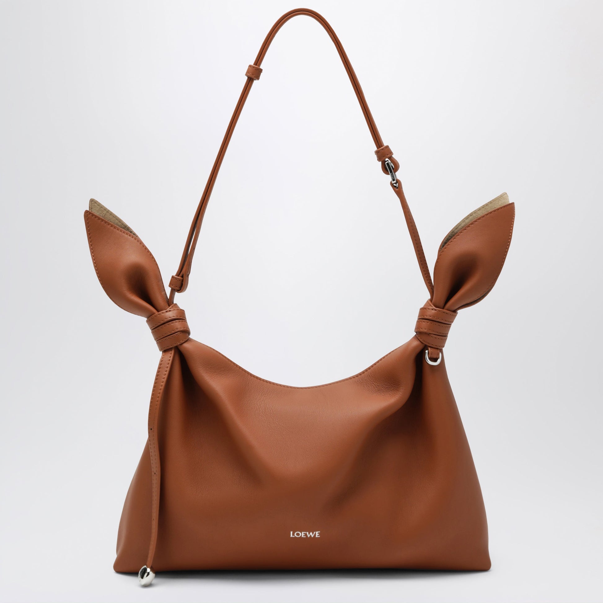 Loewe Medium Scarf Bag In Light Brown Leather Women LOEWE