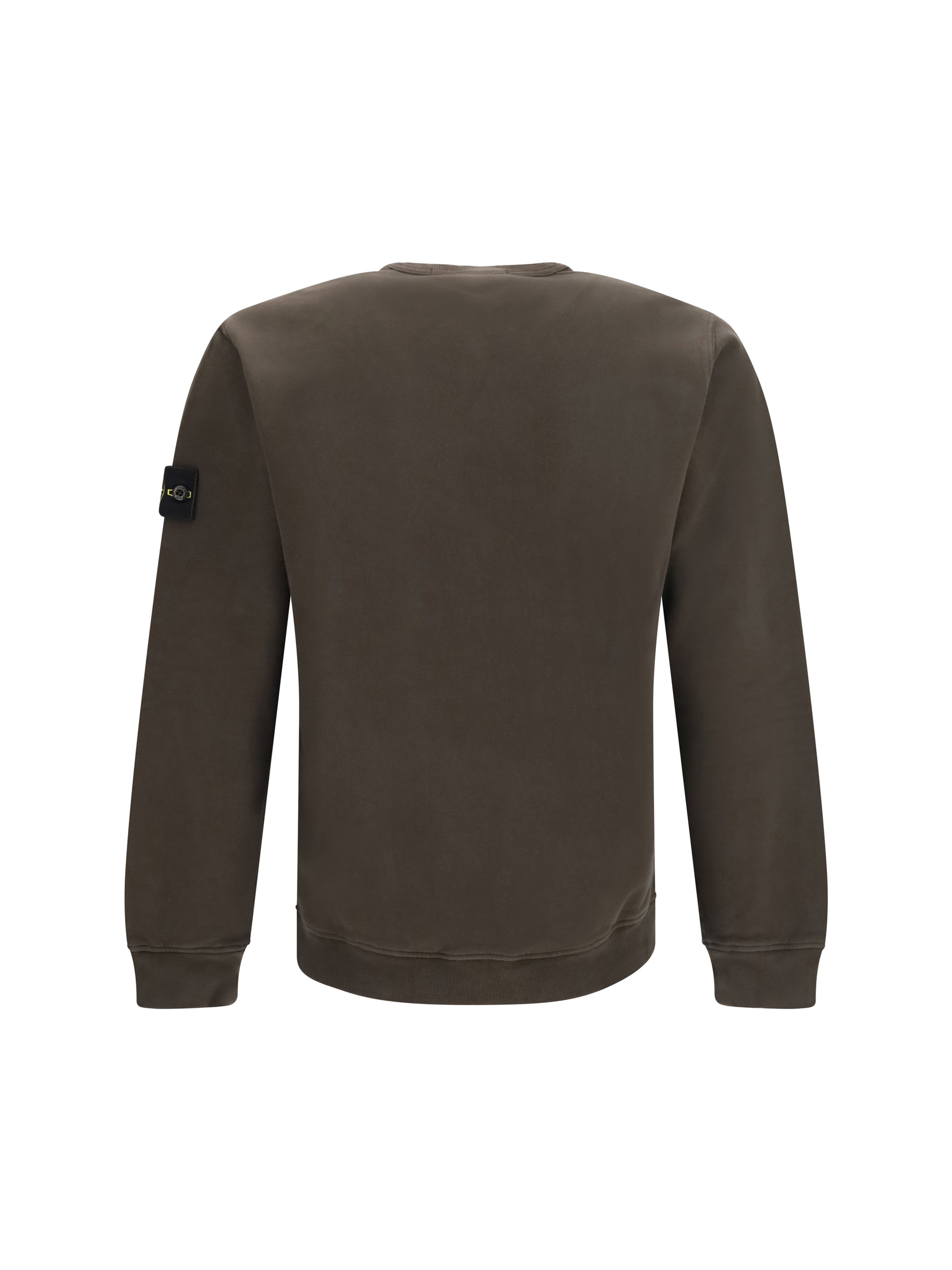 Stone Island Men Crewneck Cotton Sweatshirt STONE ISLAND