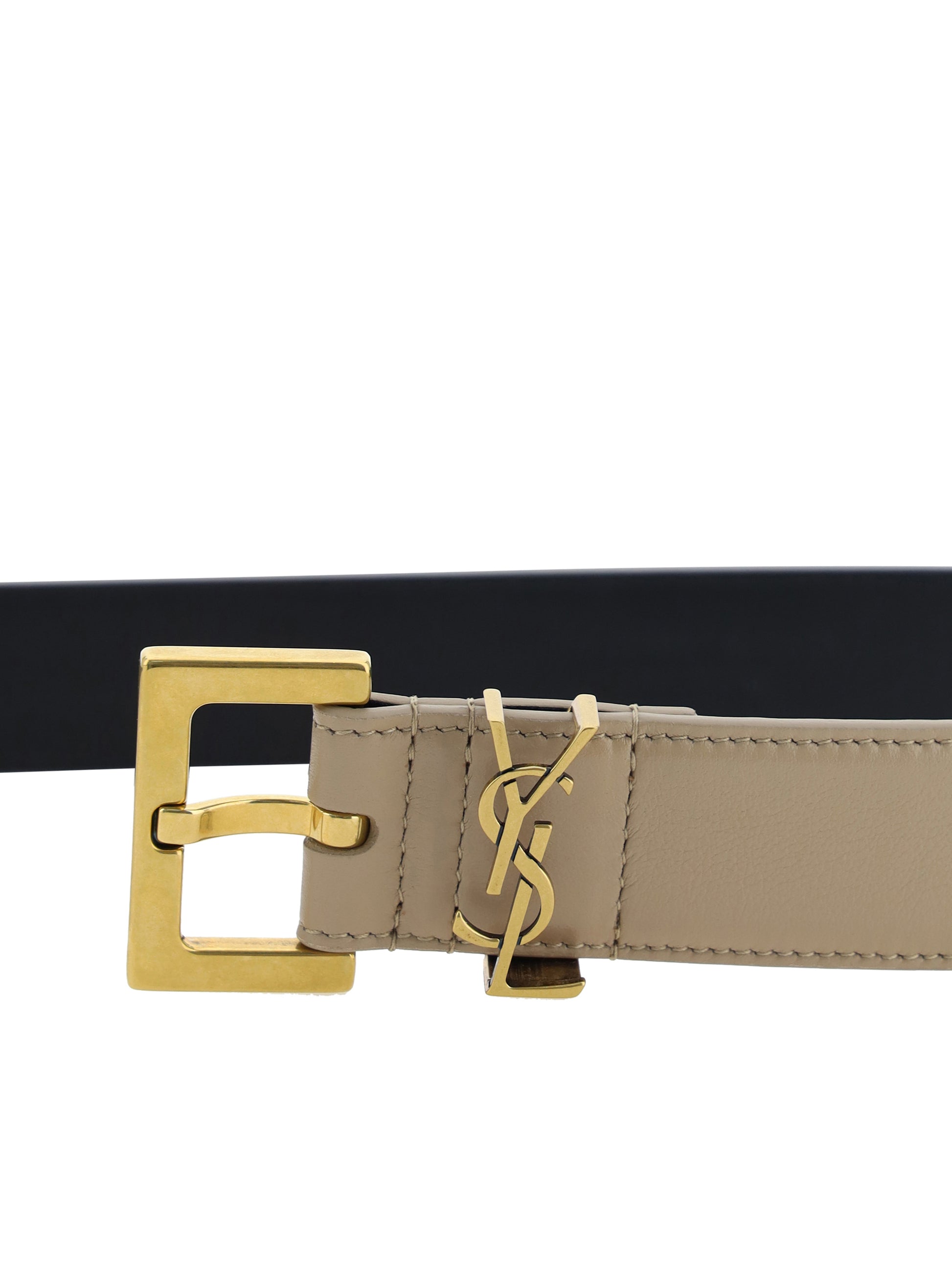 Saint Laurent Women Leather Belt SAINT LAURENT