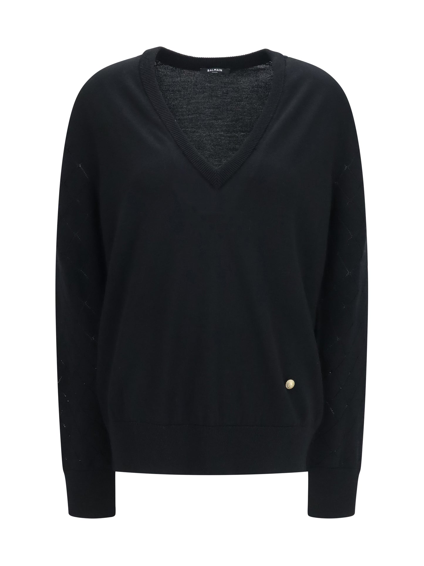 Balmain Women V-Neck Sweater BALMAIN