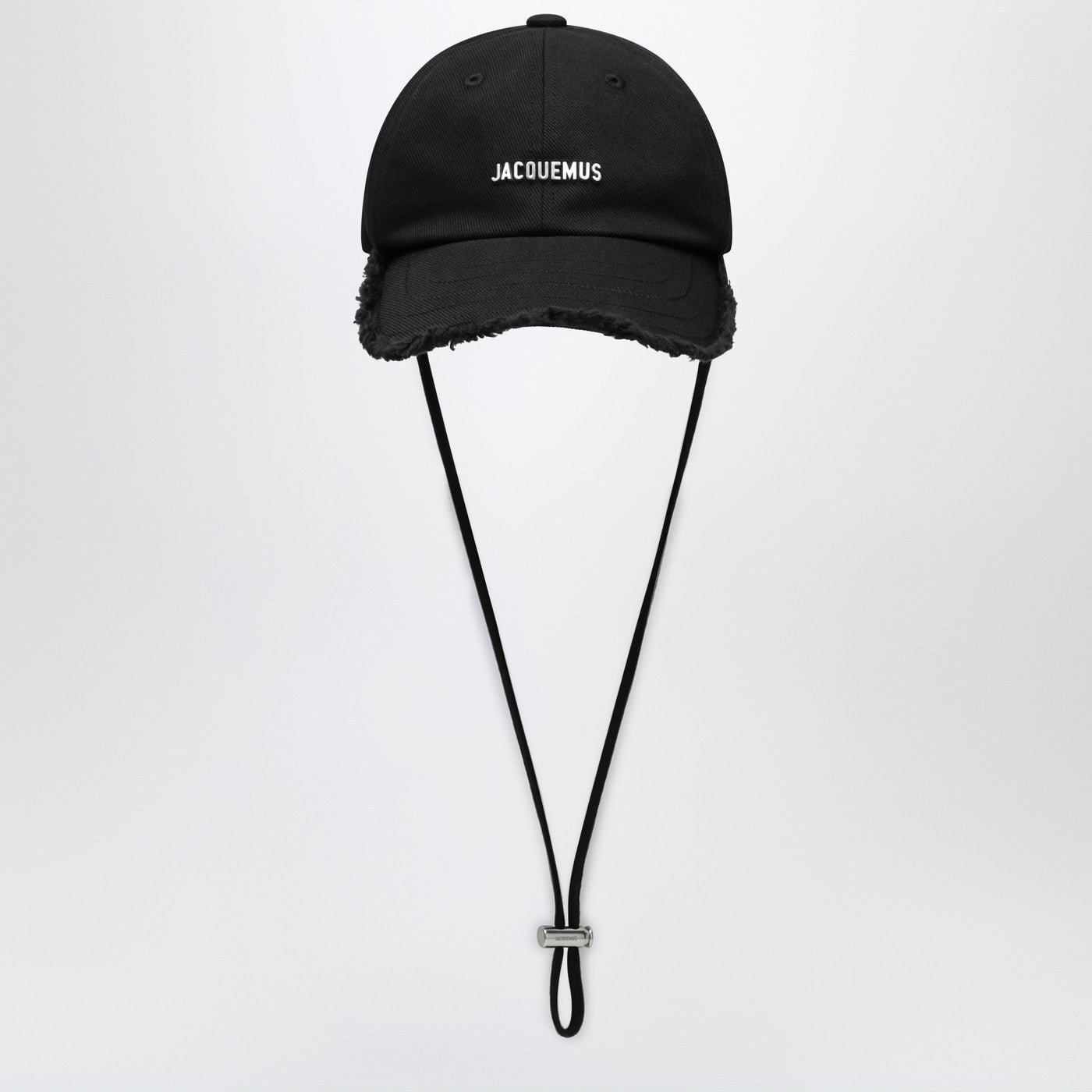 Jacquemus Hat The Cap Artichoke Black In Cotton Women JACQUEMUS